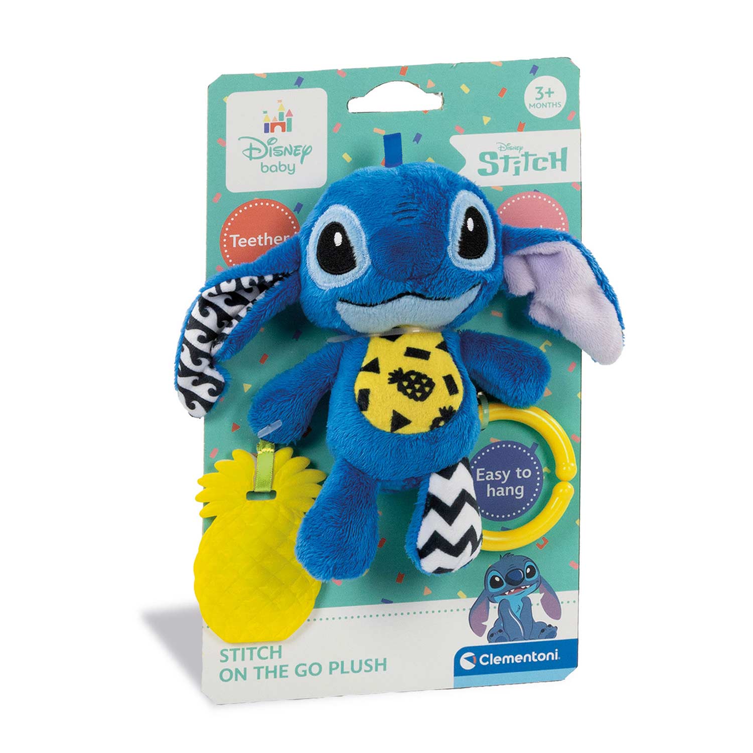 Peluche Stitch Sempre Comigo Clementoni Disney Baby 17919 ( Imagem 2 de 2 ) - Preview