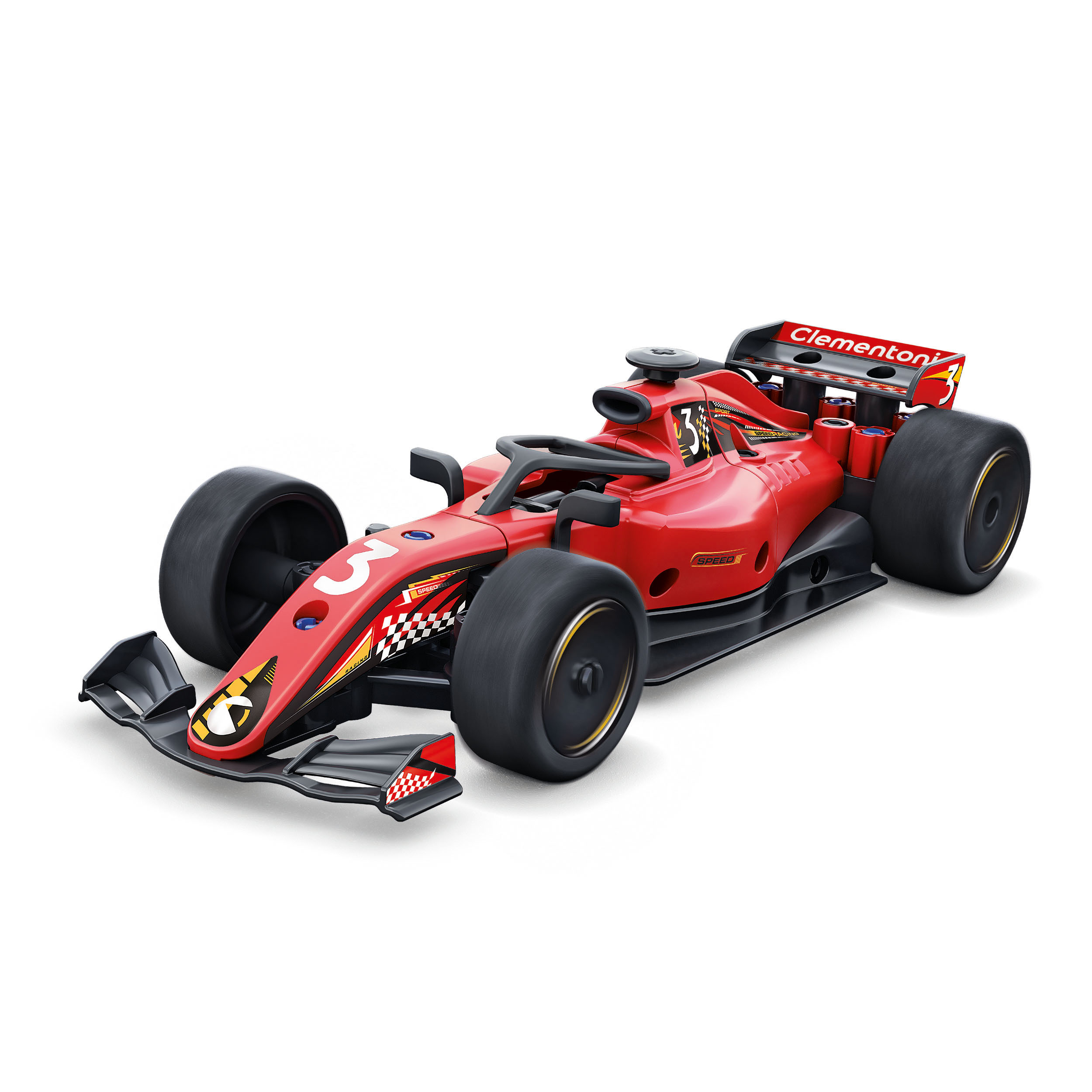 Laboratório De Mecânica - Racing Car Clementoni Ciência & Jogo 67363 ( Imagem 2 de 2 ) - Preview