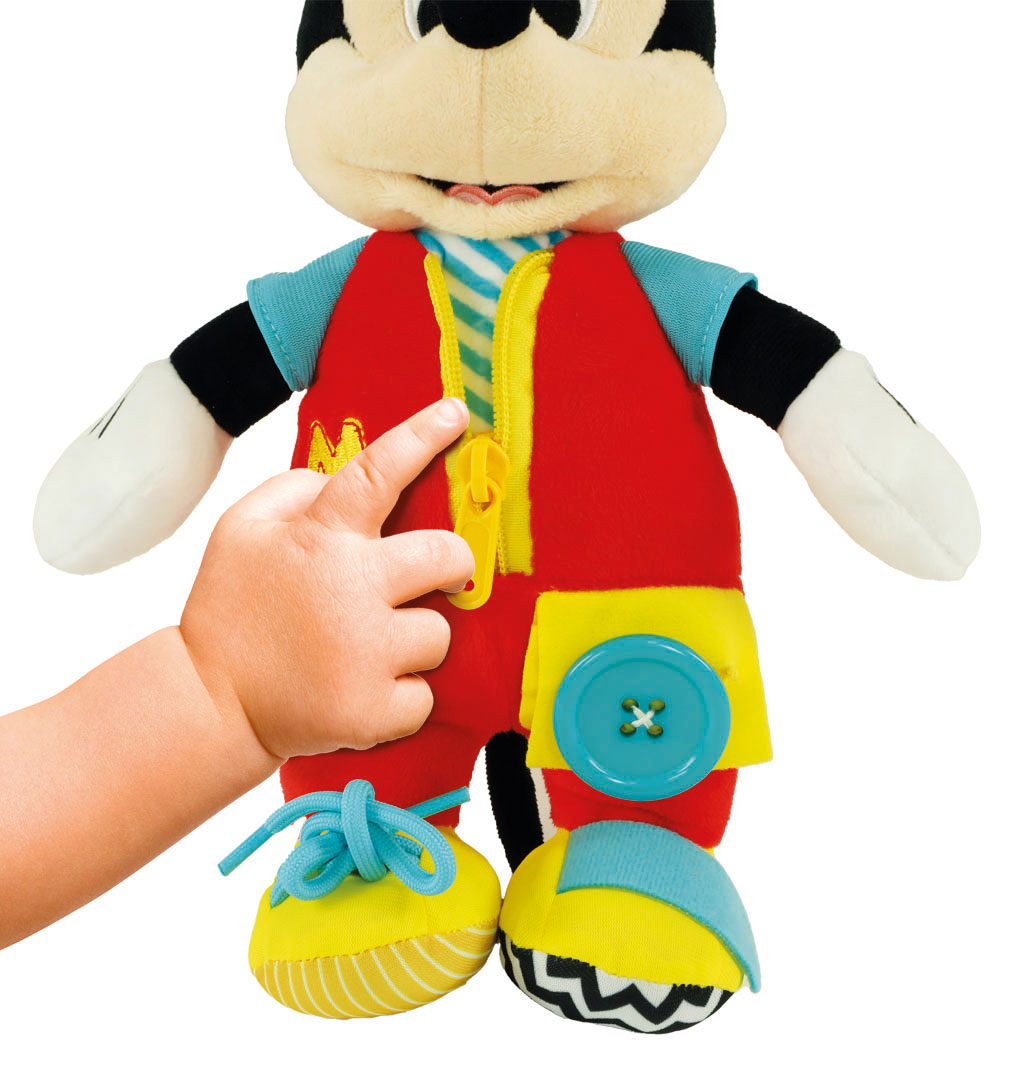 Peluche Mickey Montessori Dress Me Up Clementoni Disney Baby 17859 ( Imagem 2 de 4 ) - Preview
