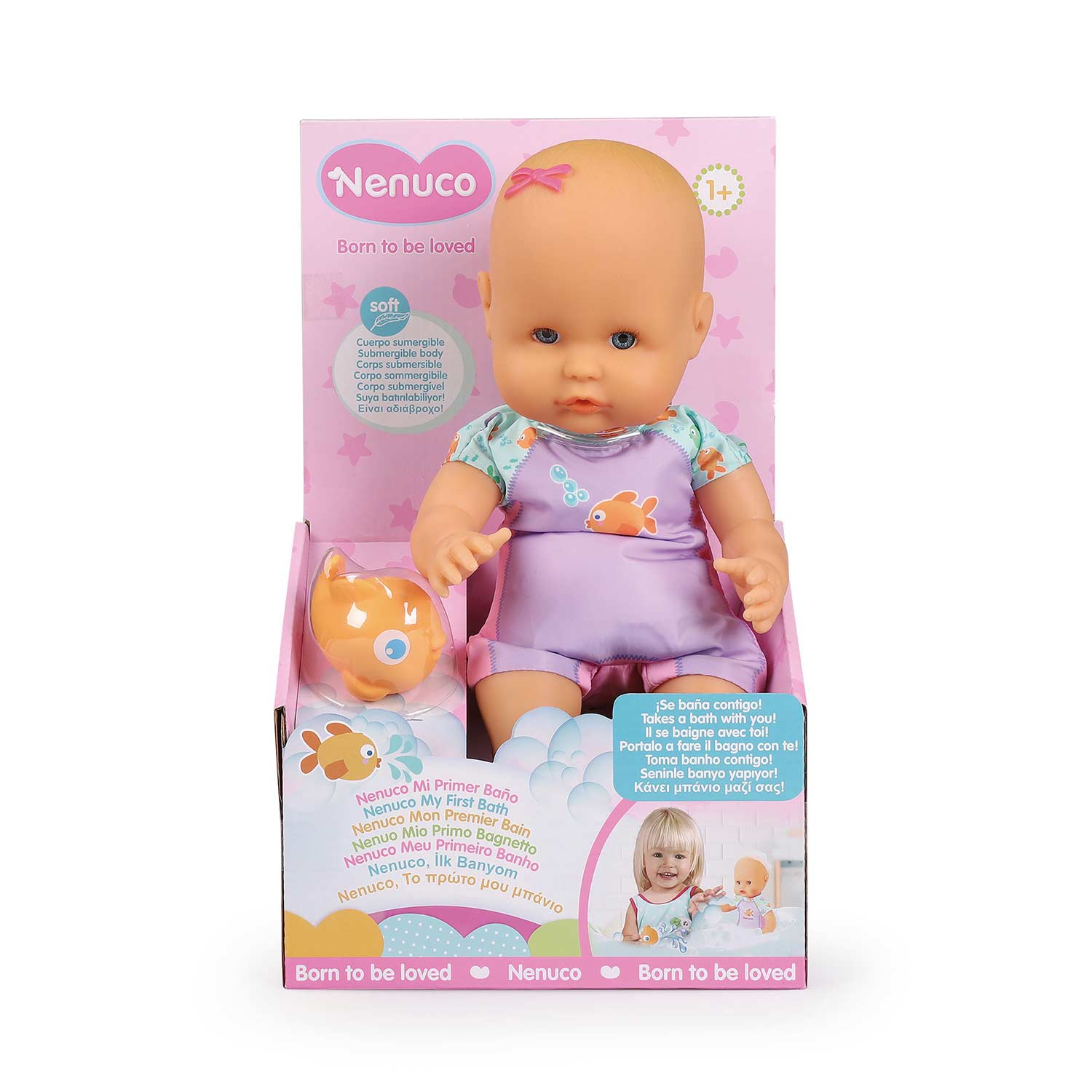 Nenuco Meu Primeiro Banho Famosa Nfn88000 ( Imagem 4 de 4 ) - Preview