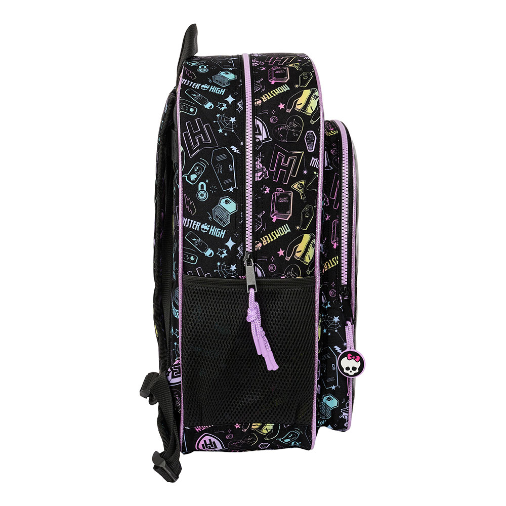 Mochila Monster High Fantastic 42X33X14Cm Adaptável A Carro 612498180 ( Imagem 3 de 3 ) - Preview