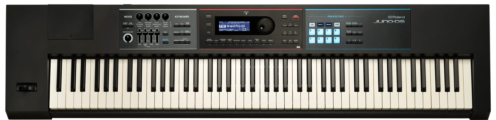 Roland JUNO-DS88 <b>Sintetizador Sequenciador Sampler</b> 88 teclas pesadas ( Imagem 2 de 4 ) - Preview