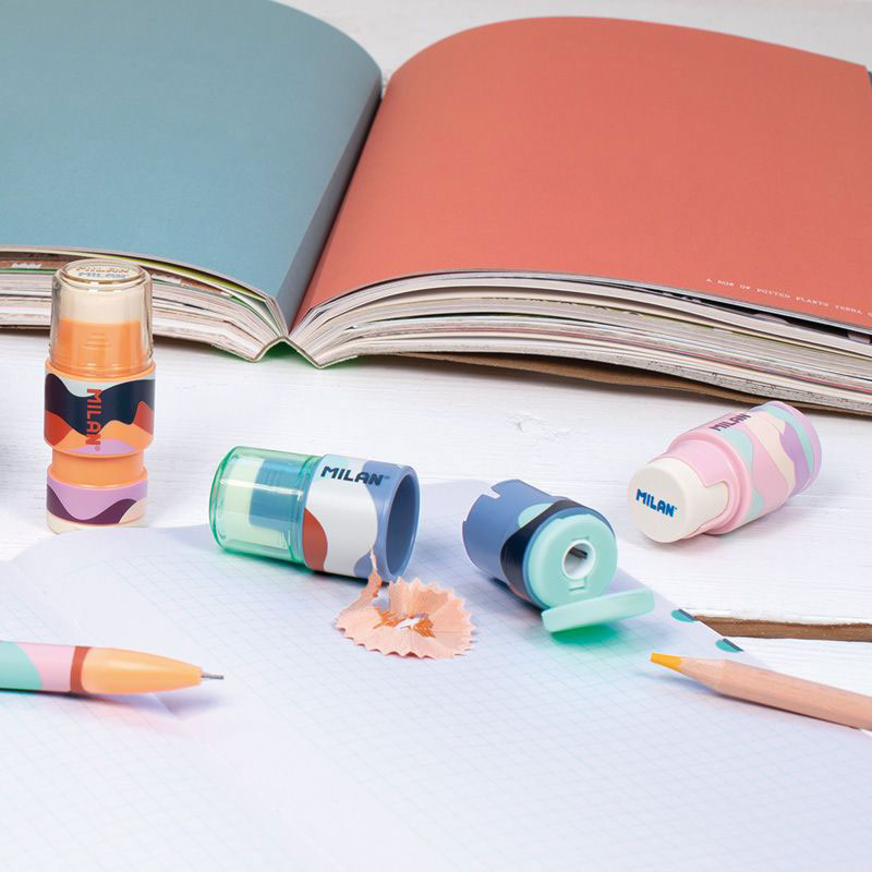 Afia + Borracha Milan The Fun C/Deposito Sortido 4725116Fn ( Imagem 3 de 4 ) - Preview
