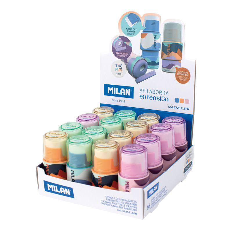 Afia + Borracha Milan The Fun C/Deposito Sortido 4725116Fn ( Imagem 4 de 4 ) - Preview