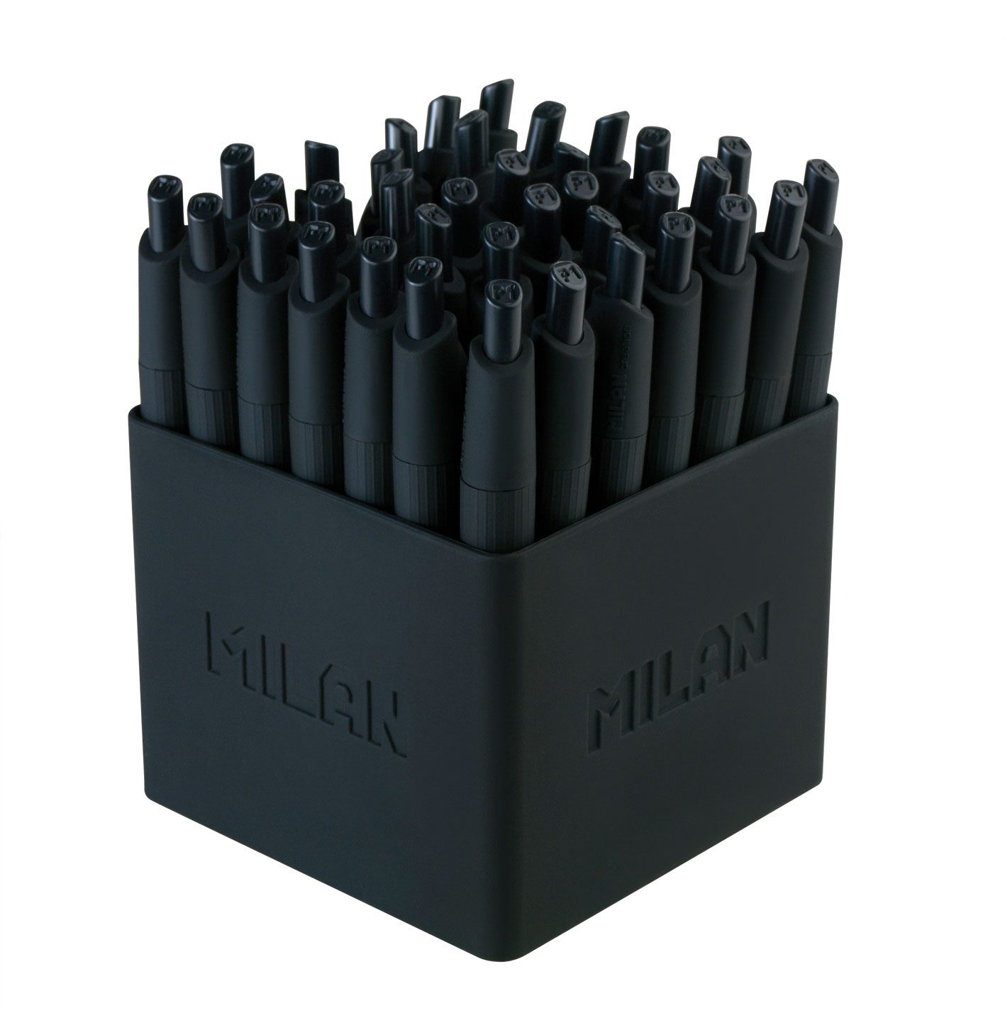 Esferográfica Milan Mini P1 Touch 176531140 Preto 1Mm ( Imagem 2 de 2 ) - Preview