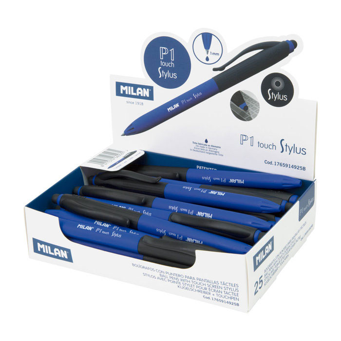 MILAN - ESF. P1 TOUCH STYLUS AZUL ( Imagem 3 de 3 ) - Preview