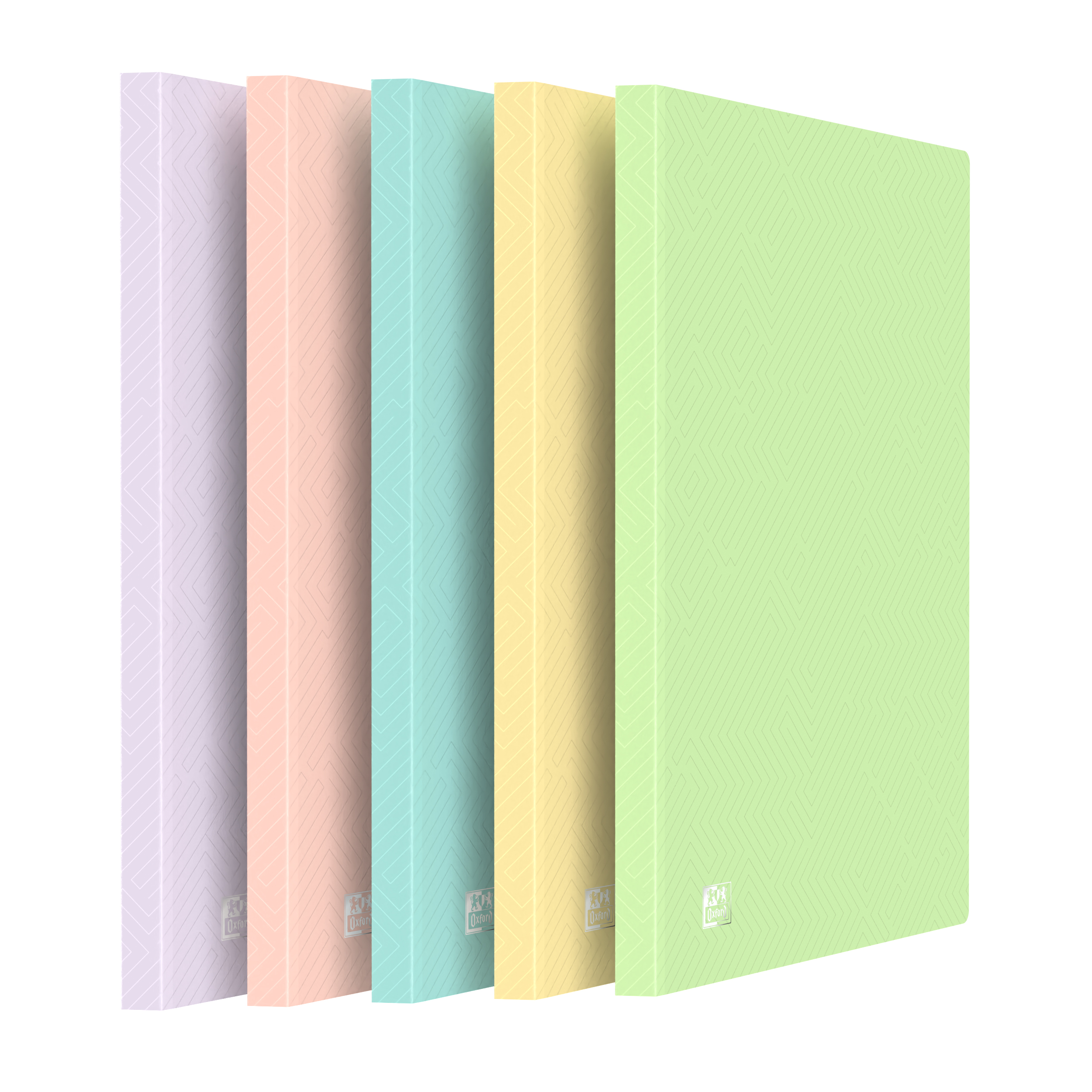 Portefolio Oxford Urban A4 Espiral 20 Bolsas Cores Pastel Sortido 400187643 ( Imagem 2 de 2 ) - Preview