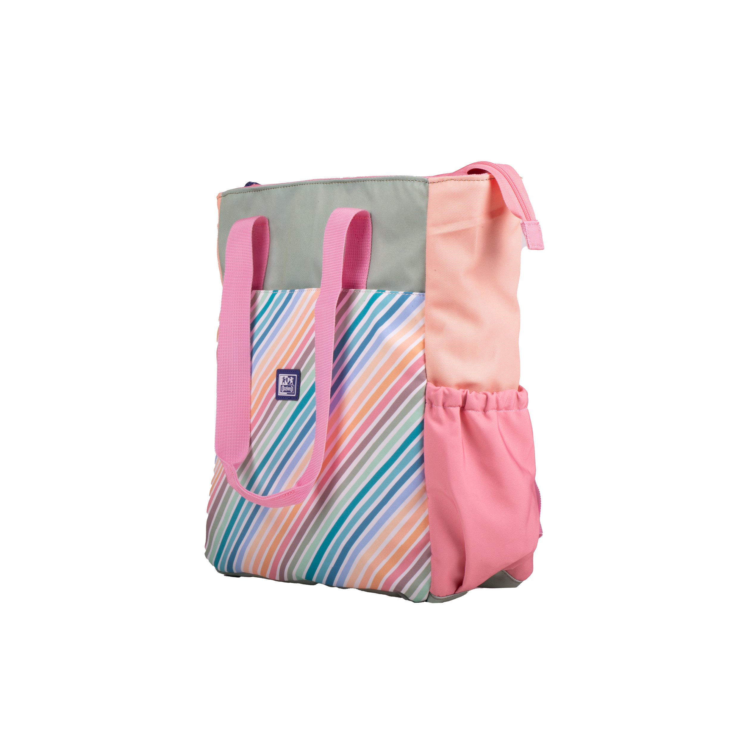 Tote Bag Oxford Color Block Reversivel 38X34X12Cm 400182983 ( Imagem 2 de 4 ) - Preview