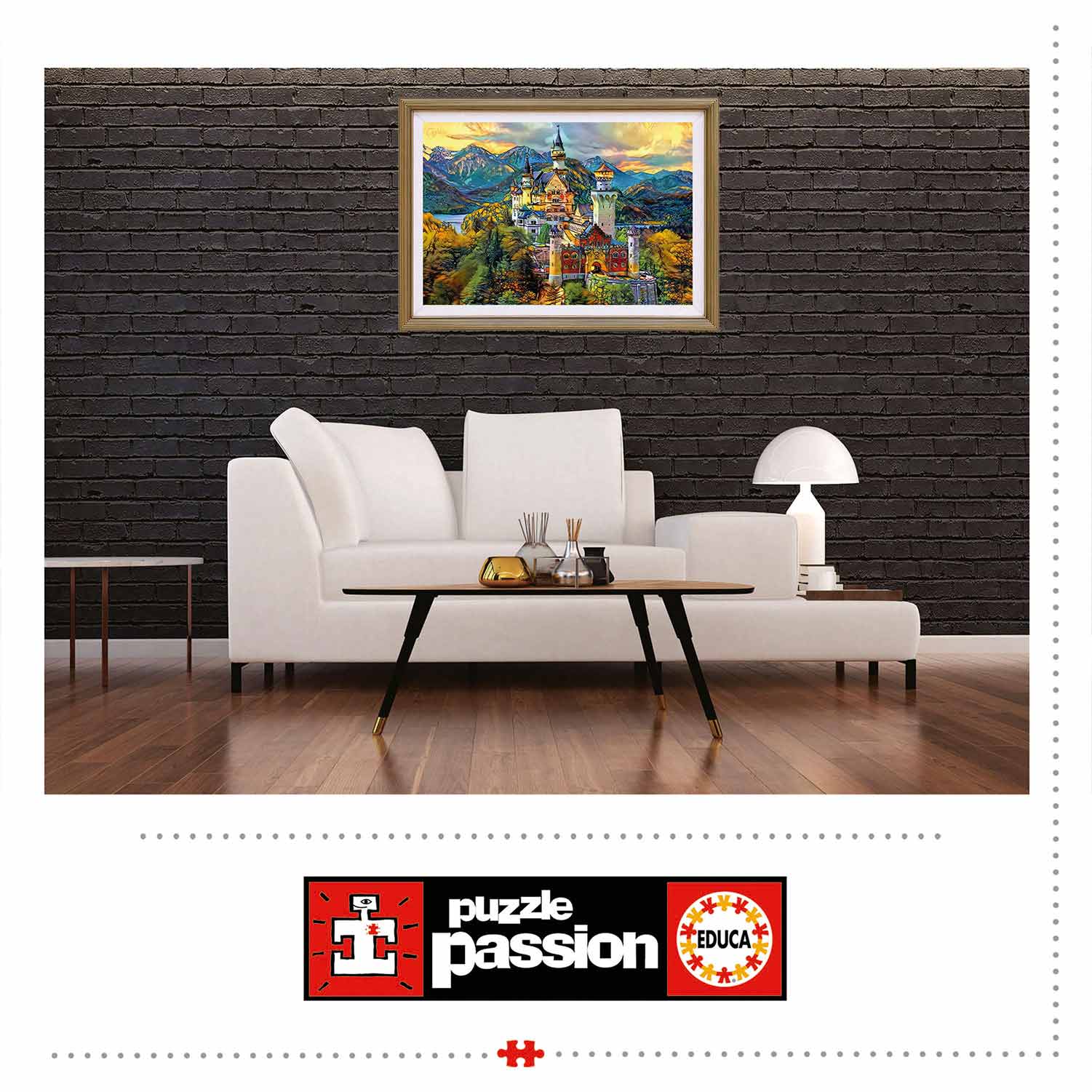 Puzzle Educa 1000 Pecas Castelo De Neuschwanstein 19933 ( Imagem 2 de 2 ) - Preview
