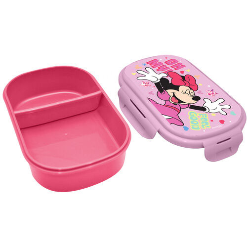 Caixa De Lanche C/Garfo Disney Minnie Mouse Mn22068 ( Imagem 2 de 3 ) - Preview