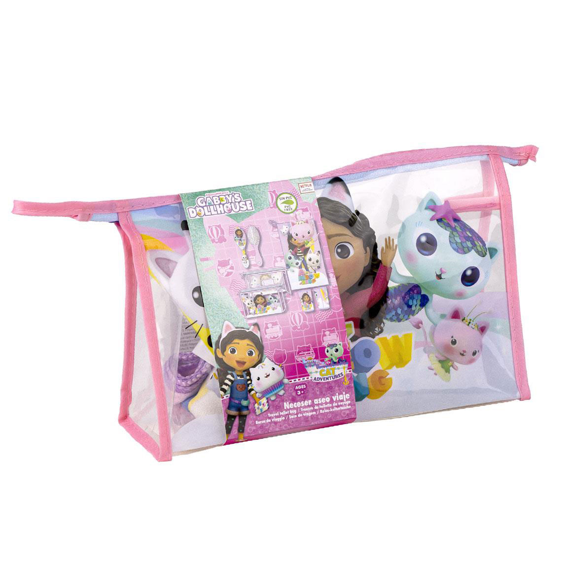 Kit Necessaire - Gabby's Dollhouse ( Imagem 2 de 2 ) - Preview