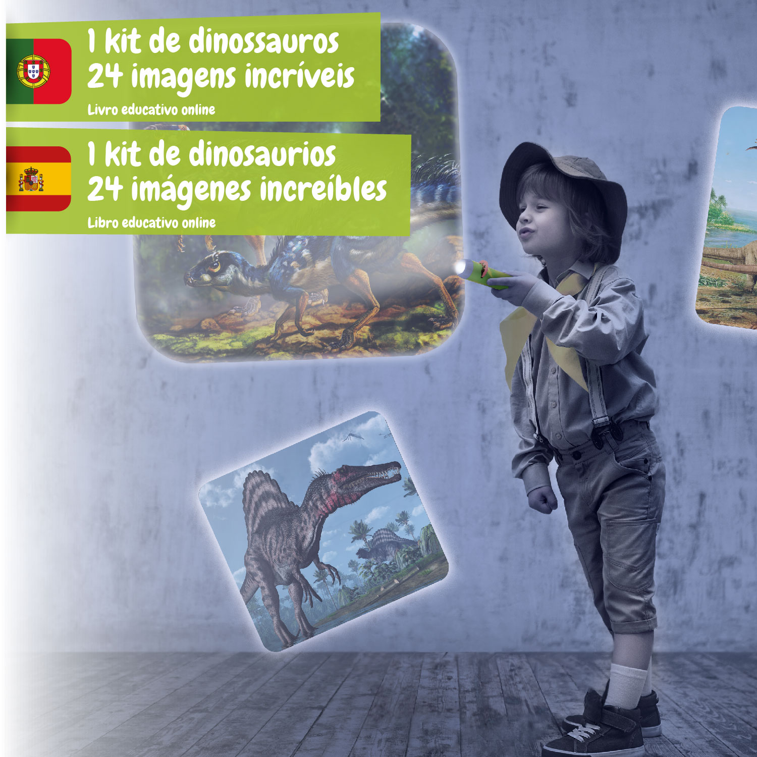 Science4you Projetor Lanterna de Dinossauros ( Imagem 3 de 8 ) - Preview