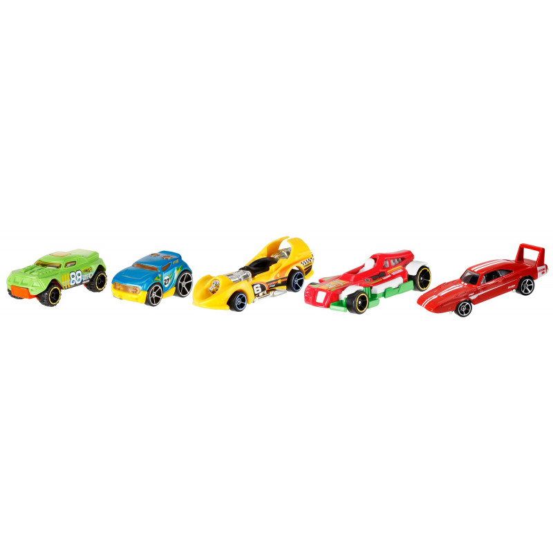 Hot Wheels - Pack 5 Veículos 1806 Envio Aleatório ( Imagem 2 de 4 ) - Preview