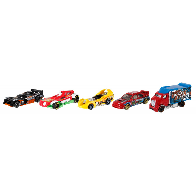 Hot Wheels - Pack 5 Veículos 1806 Envio Aleatório ( Imagem 3 de 4 ) - Preview