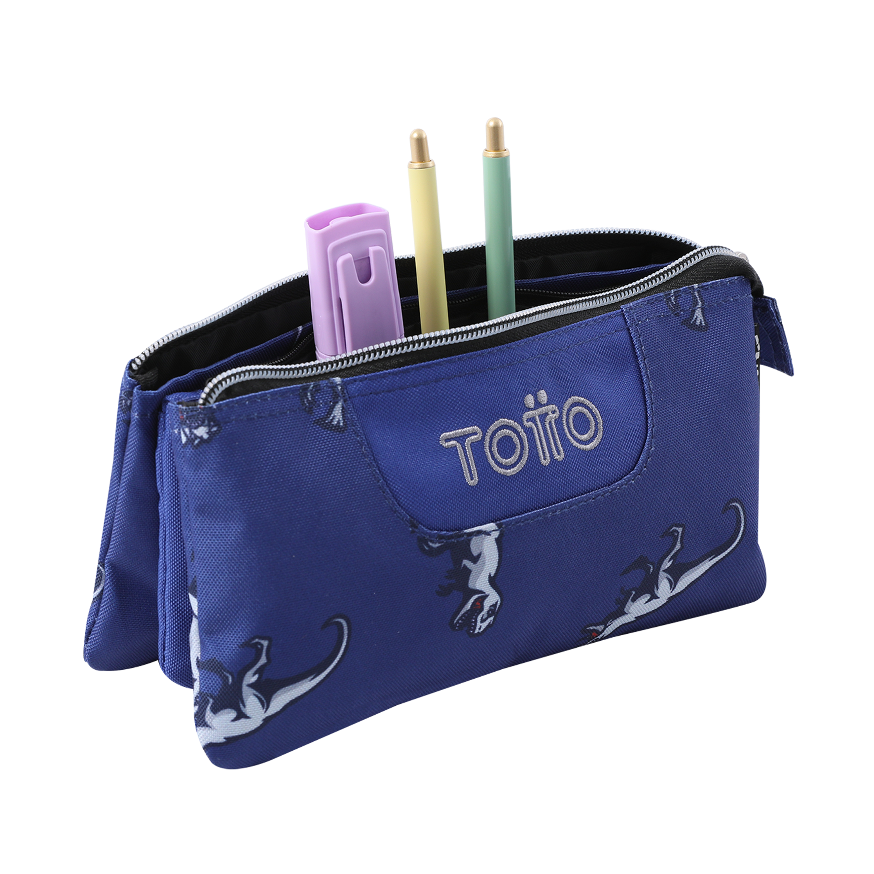 Estojo escolar Totto  tamanho m modelo tablero para 8 a 12 anos ( Imagem 3 de 3 ) - Preview