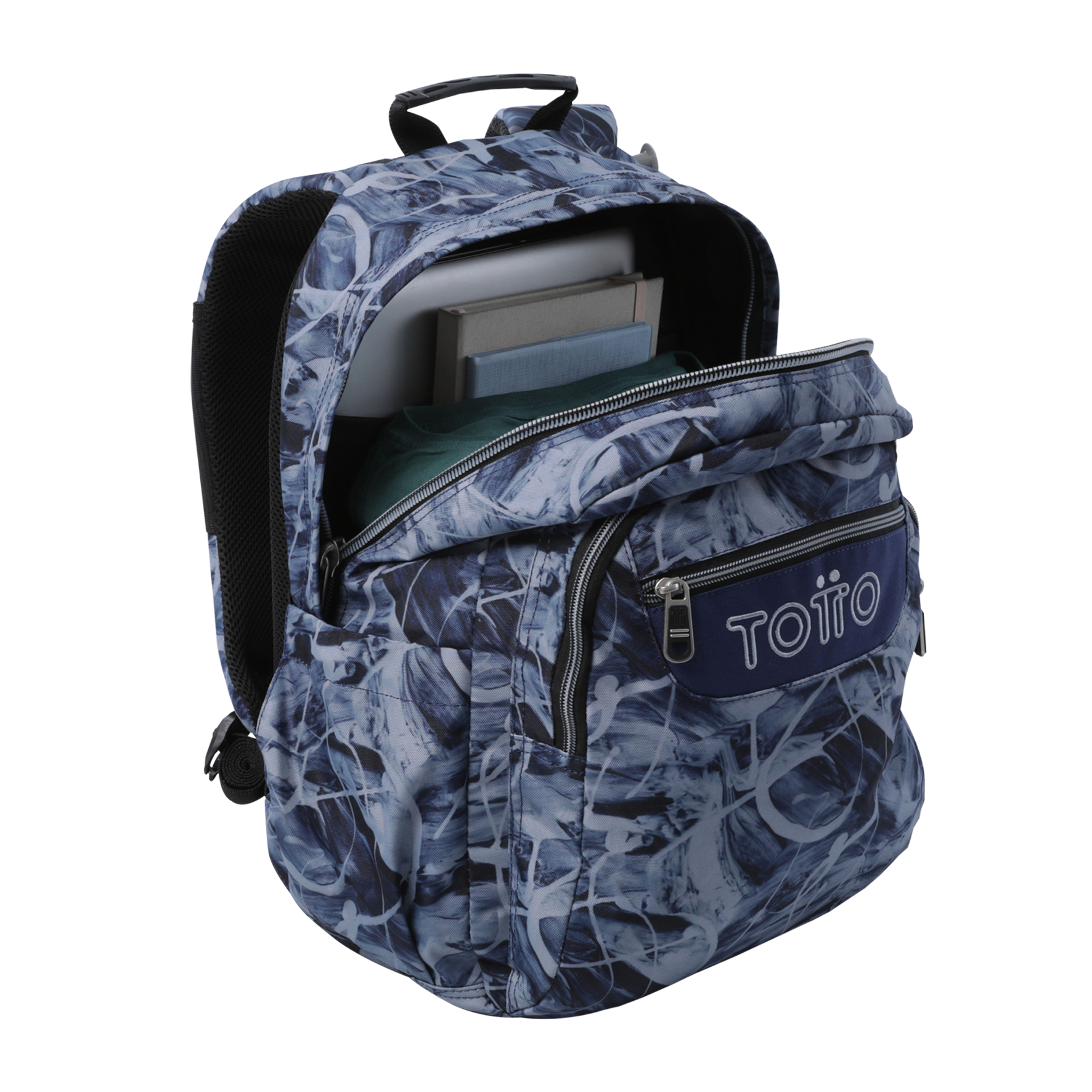 Mochila escolar Totto tamanho l modelo acuarela para 8 a 12 anos ( Imagem 2 de 4 ) - Preview