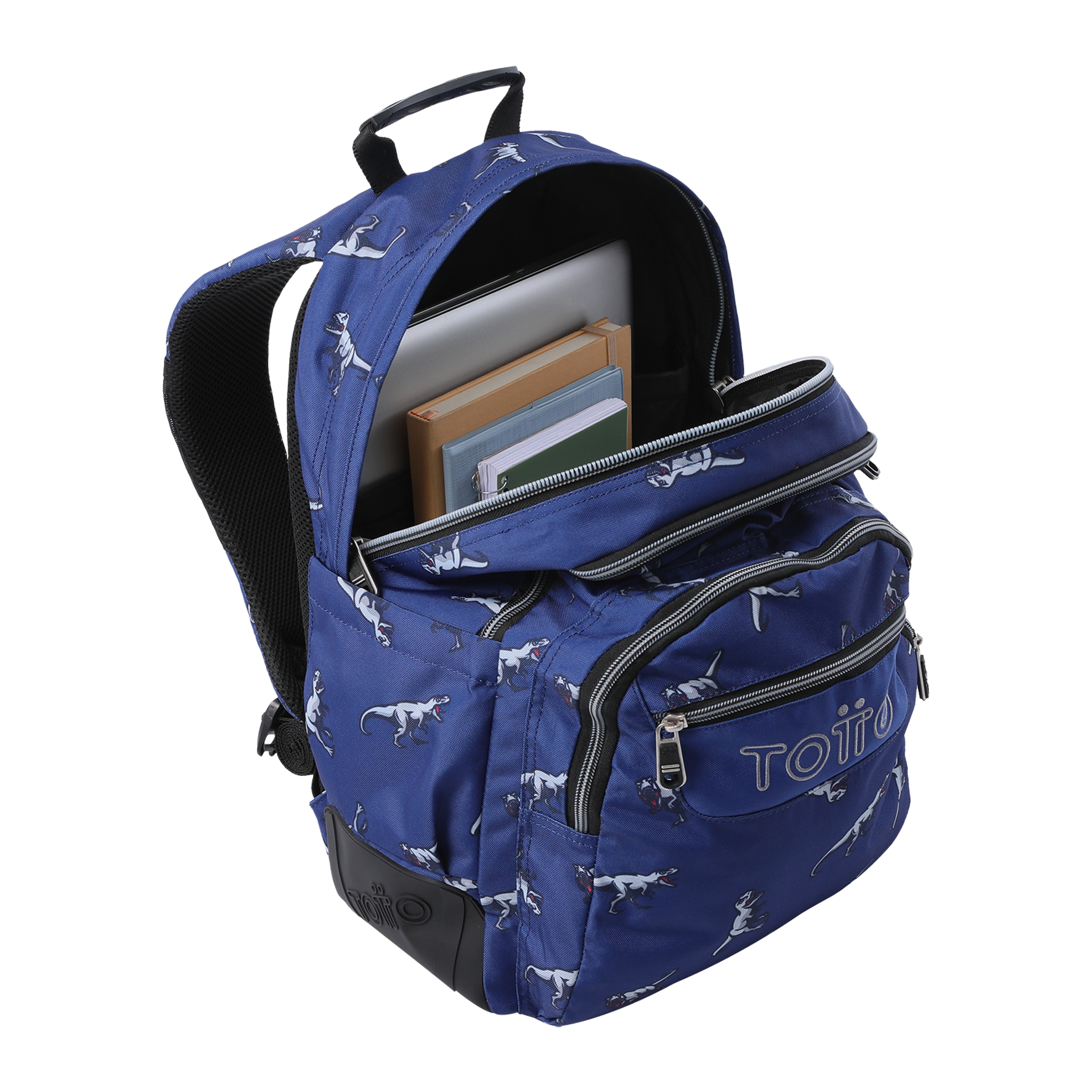 Mochila escolar Totto tamanho l modelo rayol para 8 a 12 anos ( Imagem 2 de 4 ) - Preview