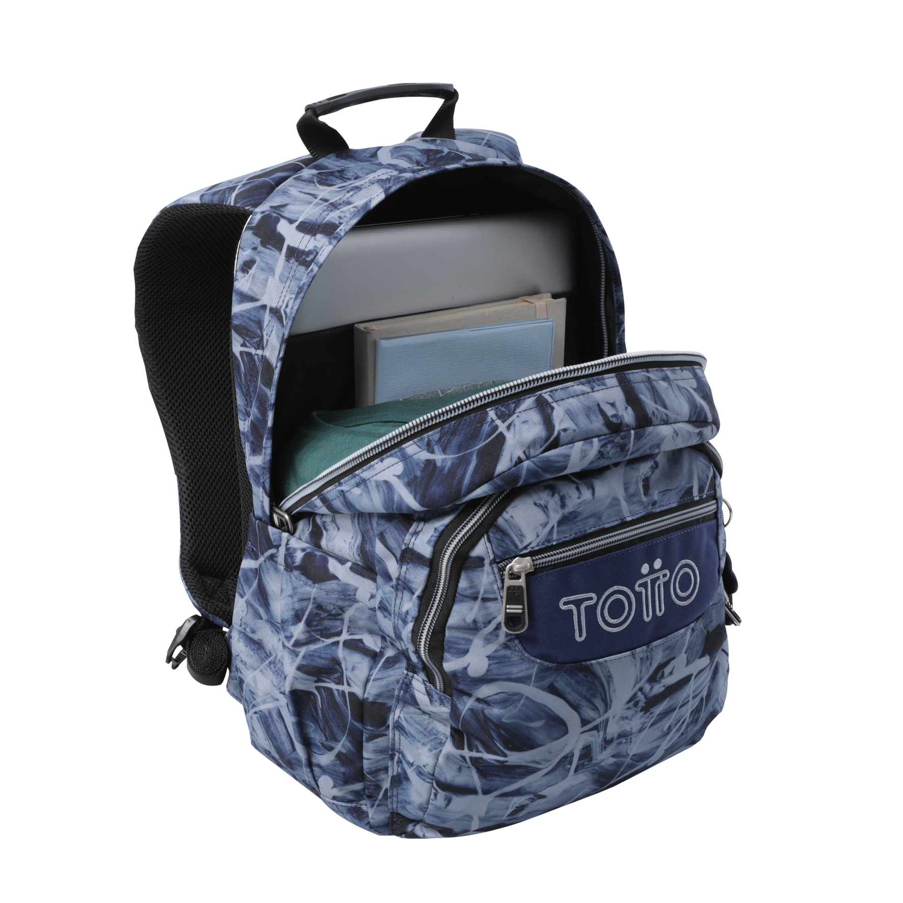 Mochila escolar Totto tamanho m modelo gommas 39 x 29 x 14 cm ( Imagem 2 de 4 ) - Preview