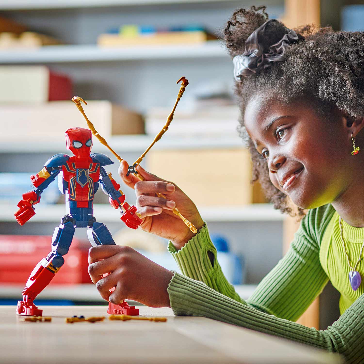 Lego Marvel Figura De Construção Do Iron Spider-Man 76298 ( Imagem 4 de 4 ) - Preview