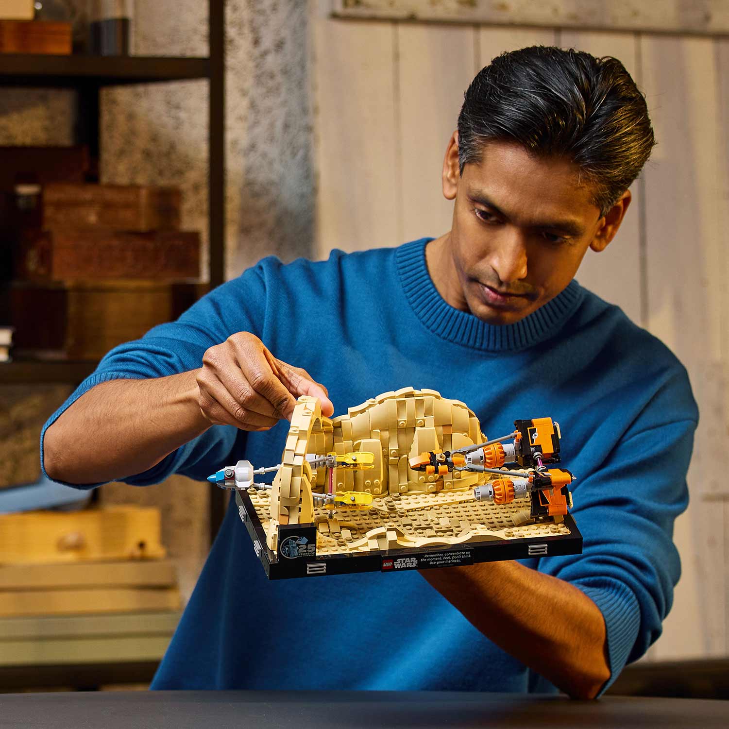 Lego Star Wars Diorama Podrace De Mos Espa 75380 ( Imagem 4 de 4 ) - Preview
