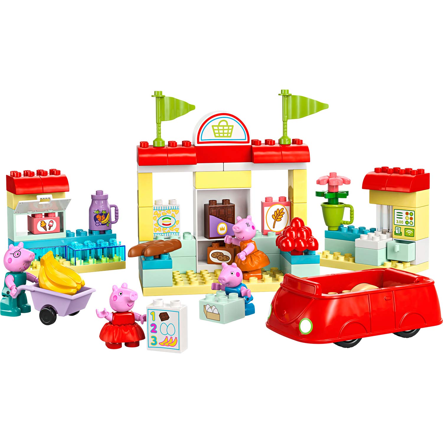 Lego Duplo Supermercado Da Porquinha Peppa 10434 ( Imagem 2 de 4 ) - Preview