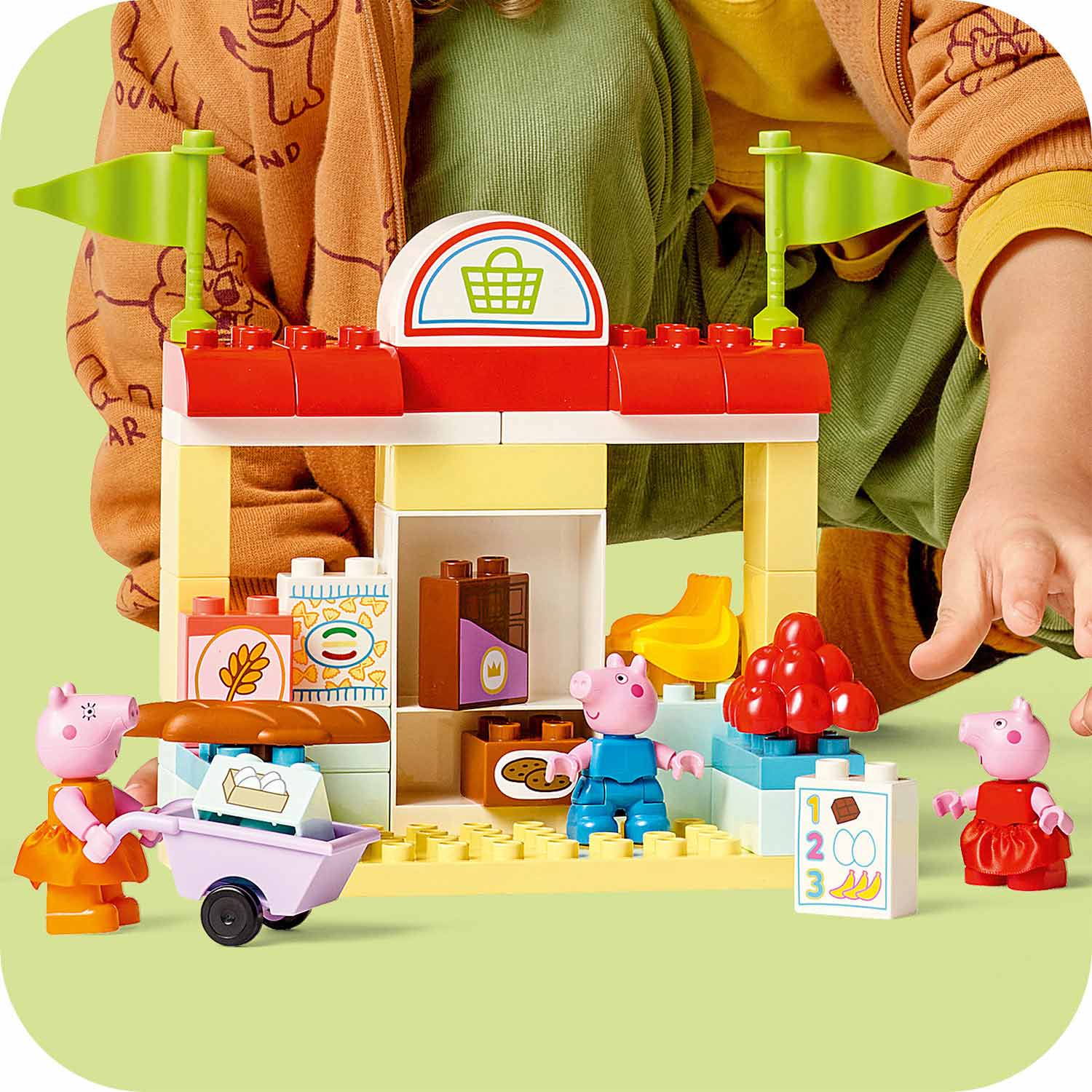 Lego Duplo Supermercado Da Porquinha Peppa 10434 ( Imagem 3 de 4 ) - Preview