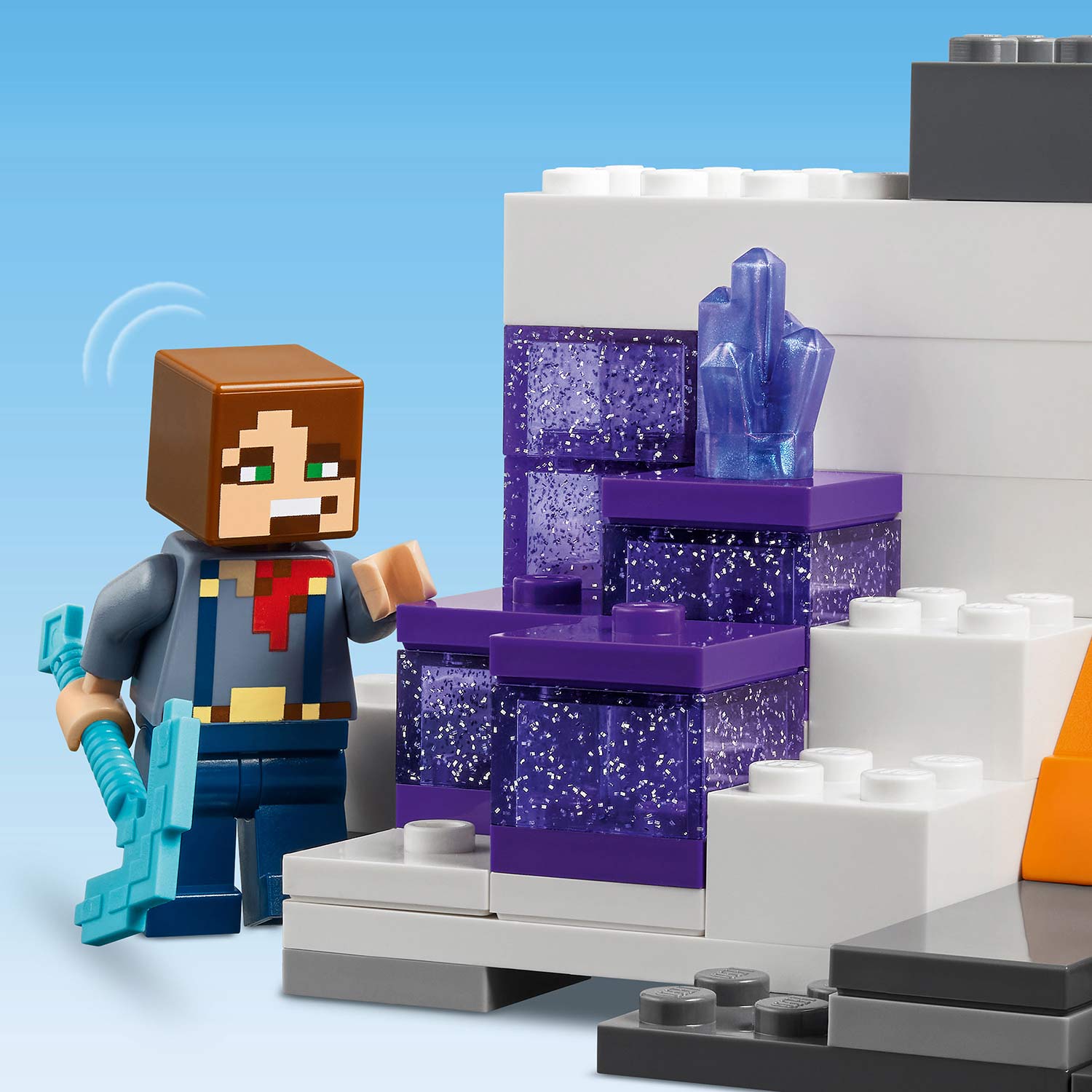 Lego Minecraft O Poco De Minas Das Terras Baldias 21263 ( Imagem 3 de 4 ) - Preview