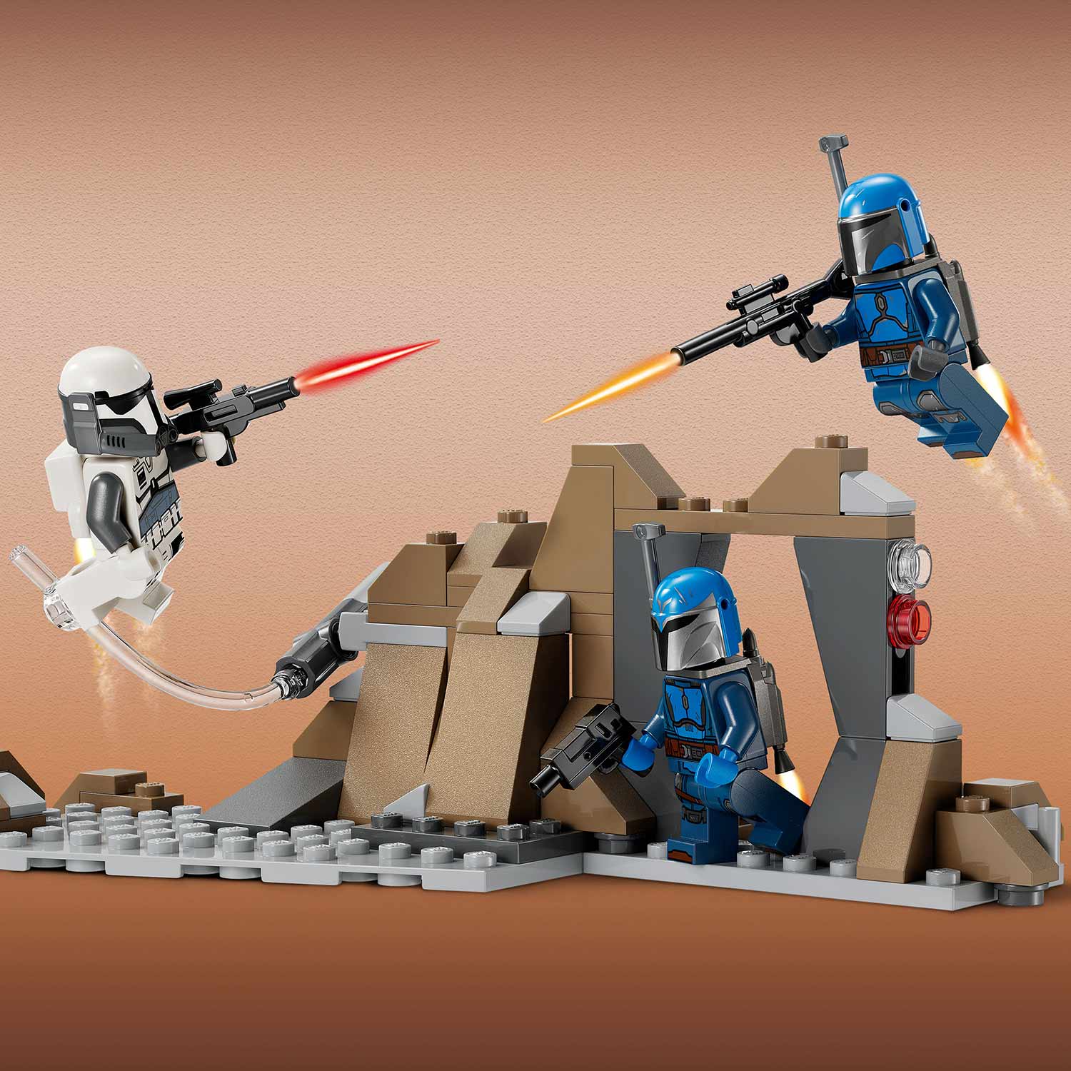Lego Star Wars Pack De Combate Emboscada Em Mandalore 75373 ( Imagem 4 de 4 ) - Preview