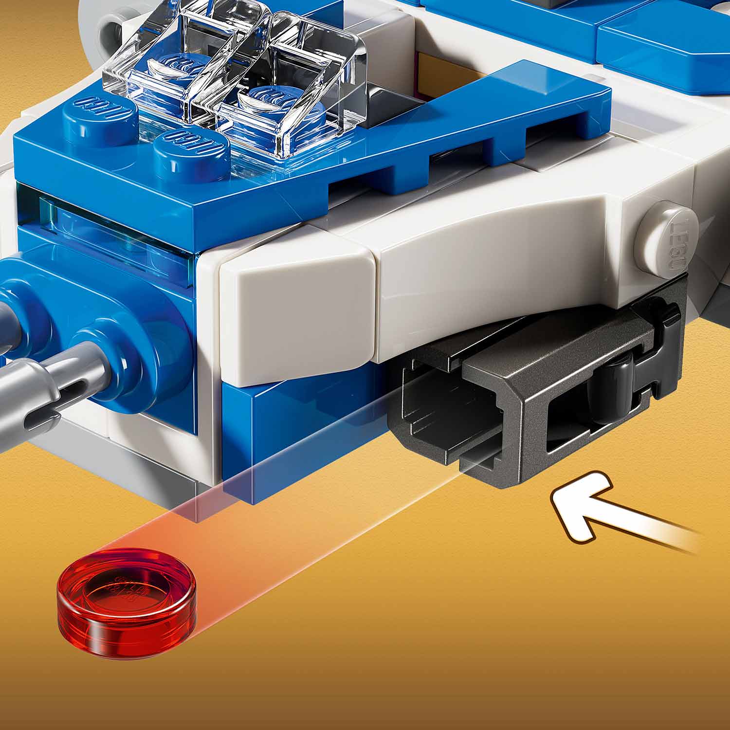 Lego Star Wars Microfigher Y-Wing Do Capitão Rex 75391 ( Imagem 3 de 4 ) - Preview