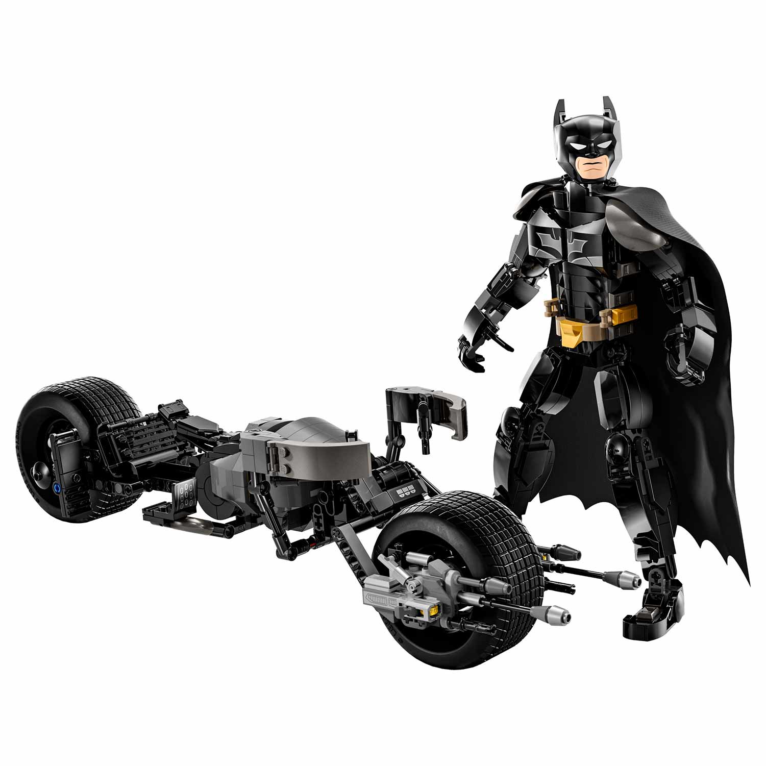 Lego Batman Figura De Construção Do Batman E Mota Bat-Pod 76273 ( Imagem 2 de 4 ) - Preview