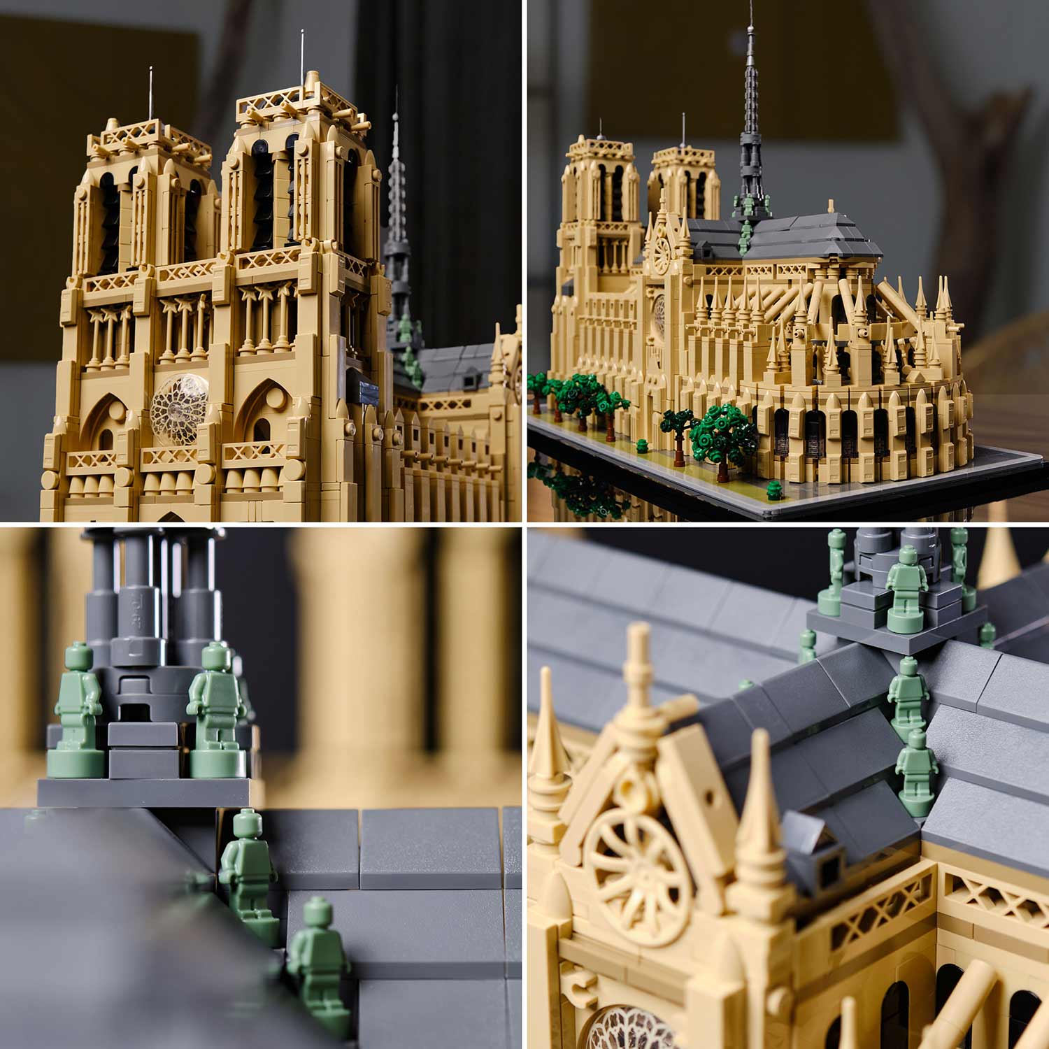 Lego Architecture Notre-Dame De Paris 21061 ( Imagem 4 de 4 ) - Preview