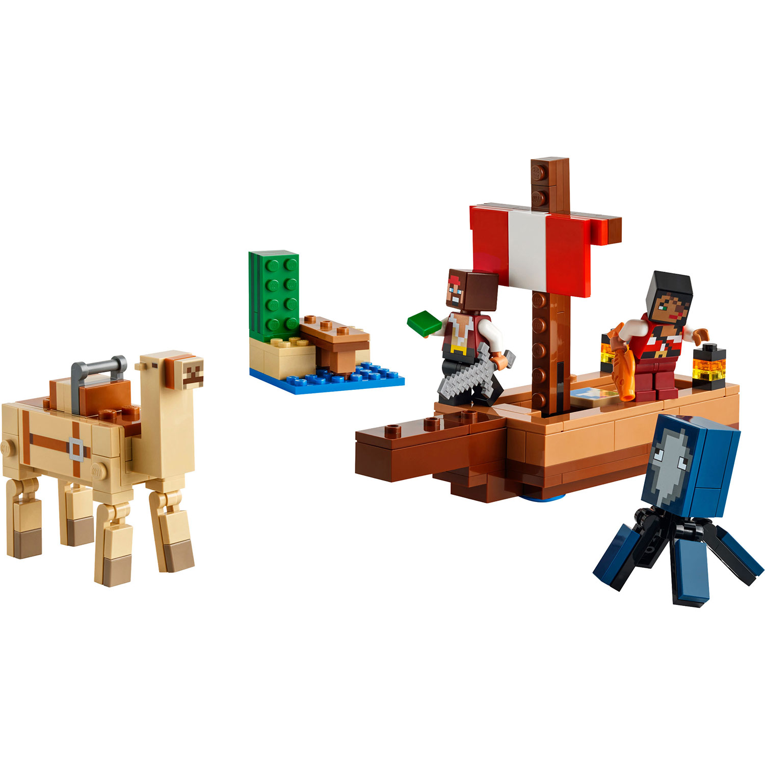Lego Minecraft A Viagem Do Barco Pirata 21259 ( Imagem 3 de 4 ) - Preview