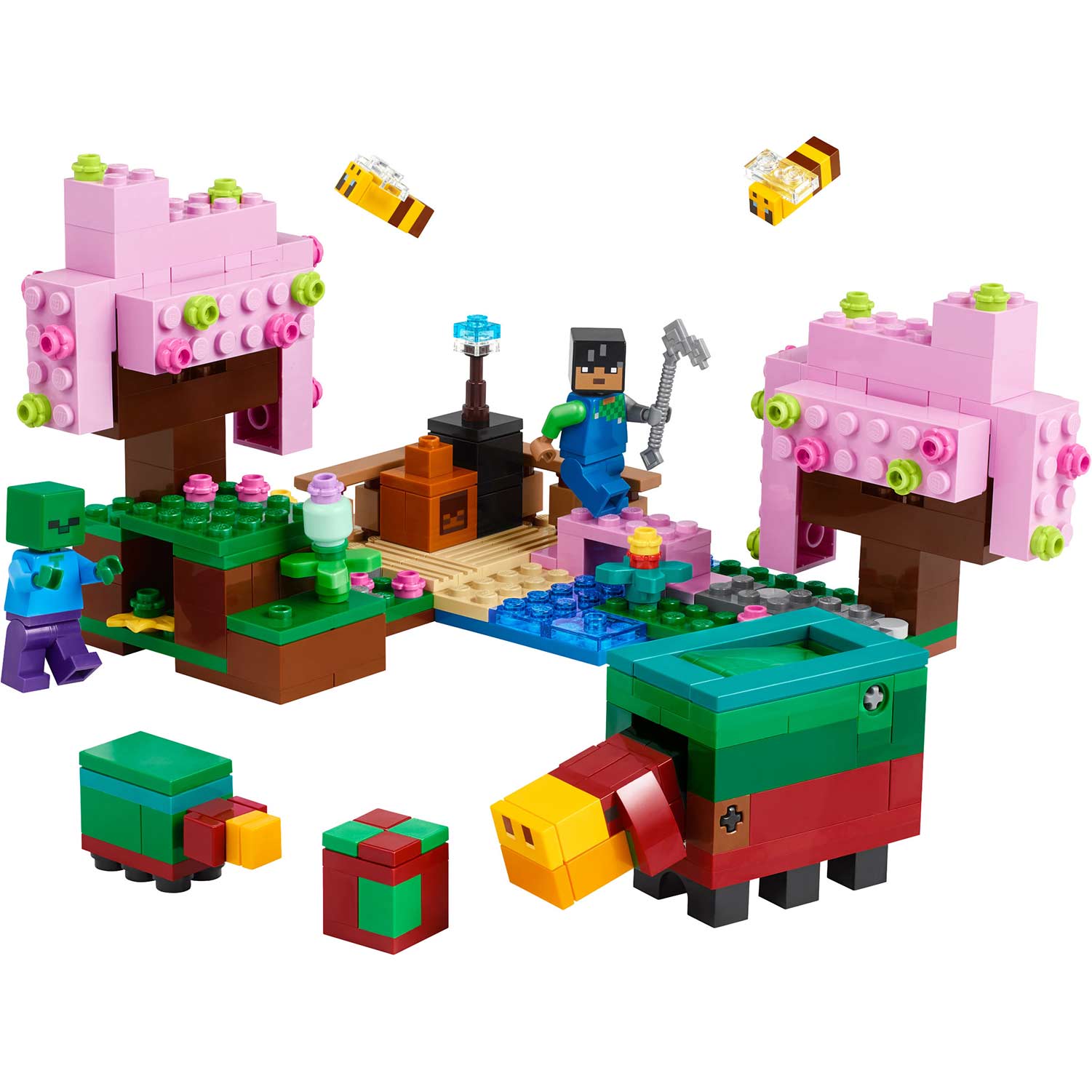 Lego Minecraft O Jardim Das Cerejeiras 21260 ( Imagem 3 de 4 ) - Preview