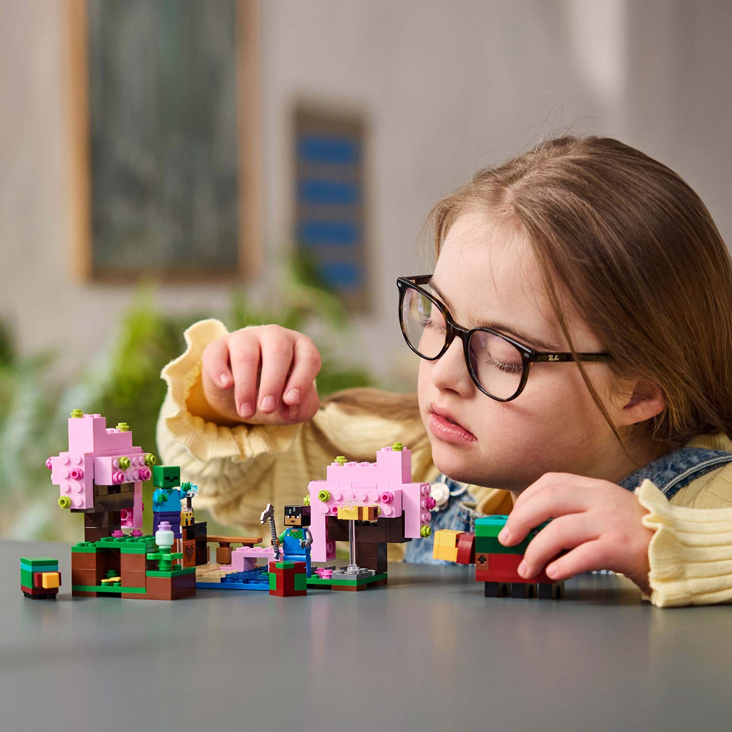 Lego Minecraft O Jardim Das Cerejeiras 21260 ( Imagem 4 de 4 ) - Preview
