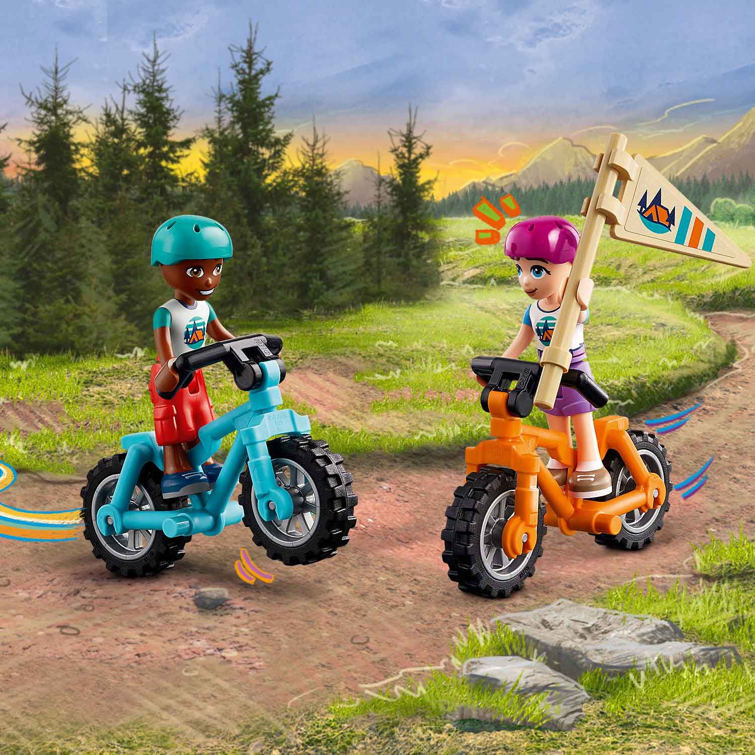 Lego Friends Cabanas Confortáveis Do Campo Aventura 42624 ( Imagem 4 de 4 ) - Preview