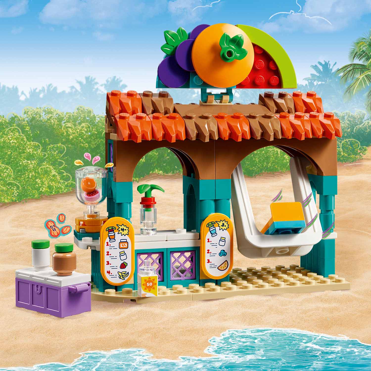 Lego Friends Banca de Batidos de Praia 42625 ( Imagem 4 de 4 ) - Preview