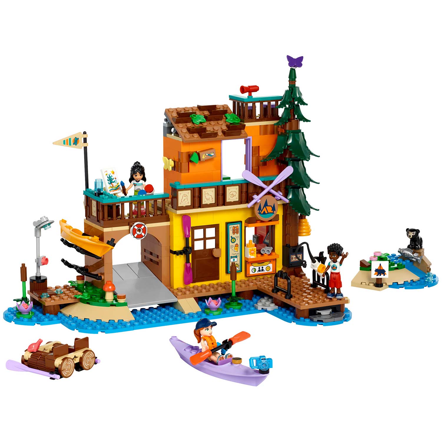 Lego Friends Campo De Aventuras De Desportos Aquáticos 42626 ( Imagem 2 de 4 ) - Preview