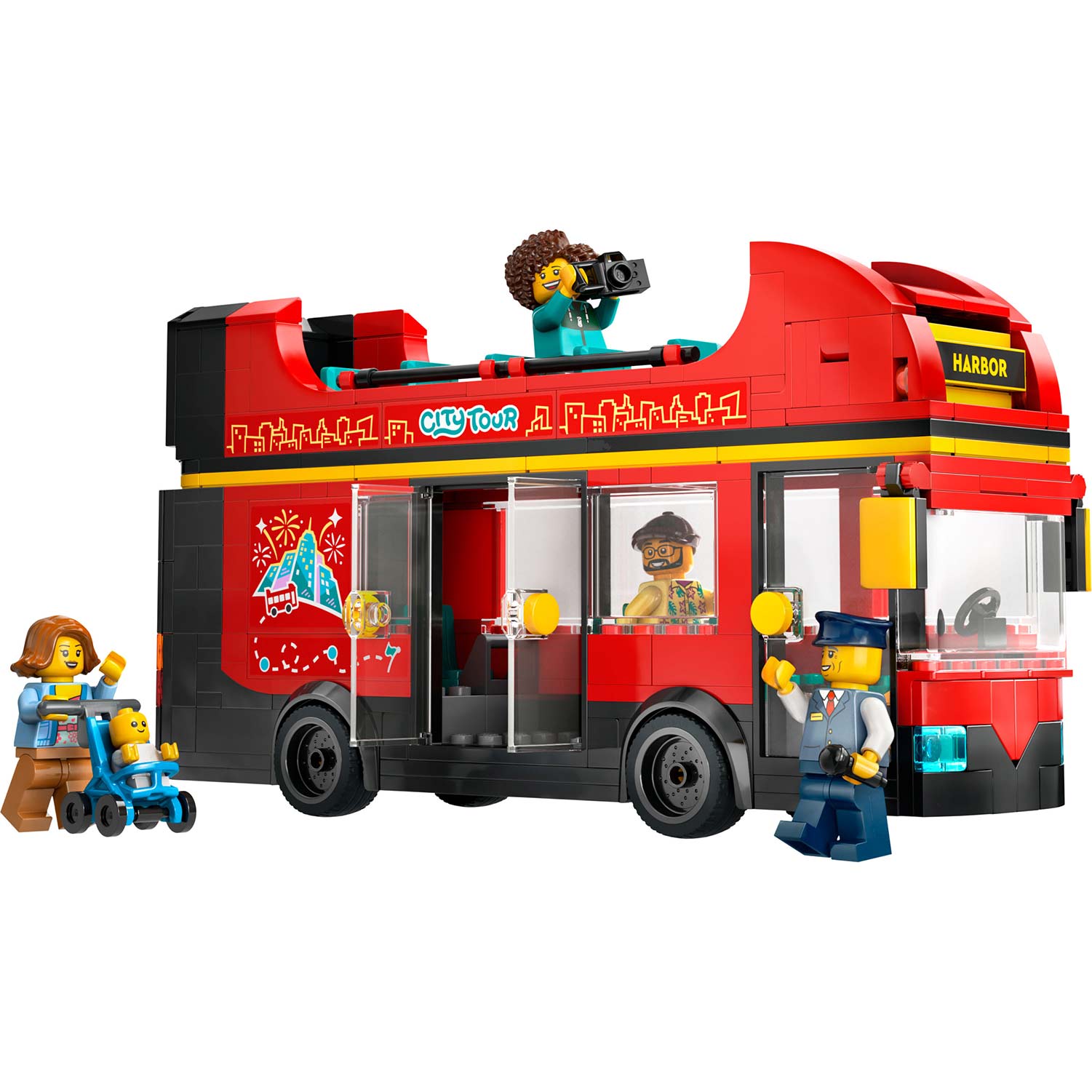 Lego City Autocarro Vermelho de 2 Pisos  ( Imagem 2 de 4 ) - Preview