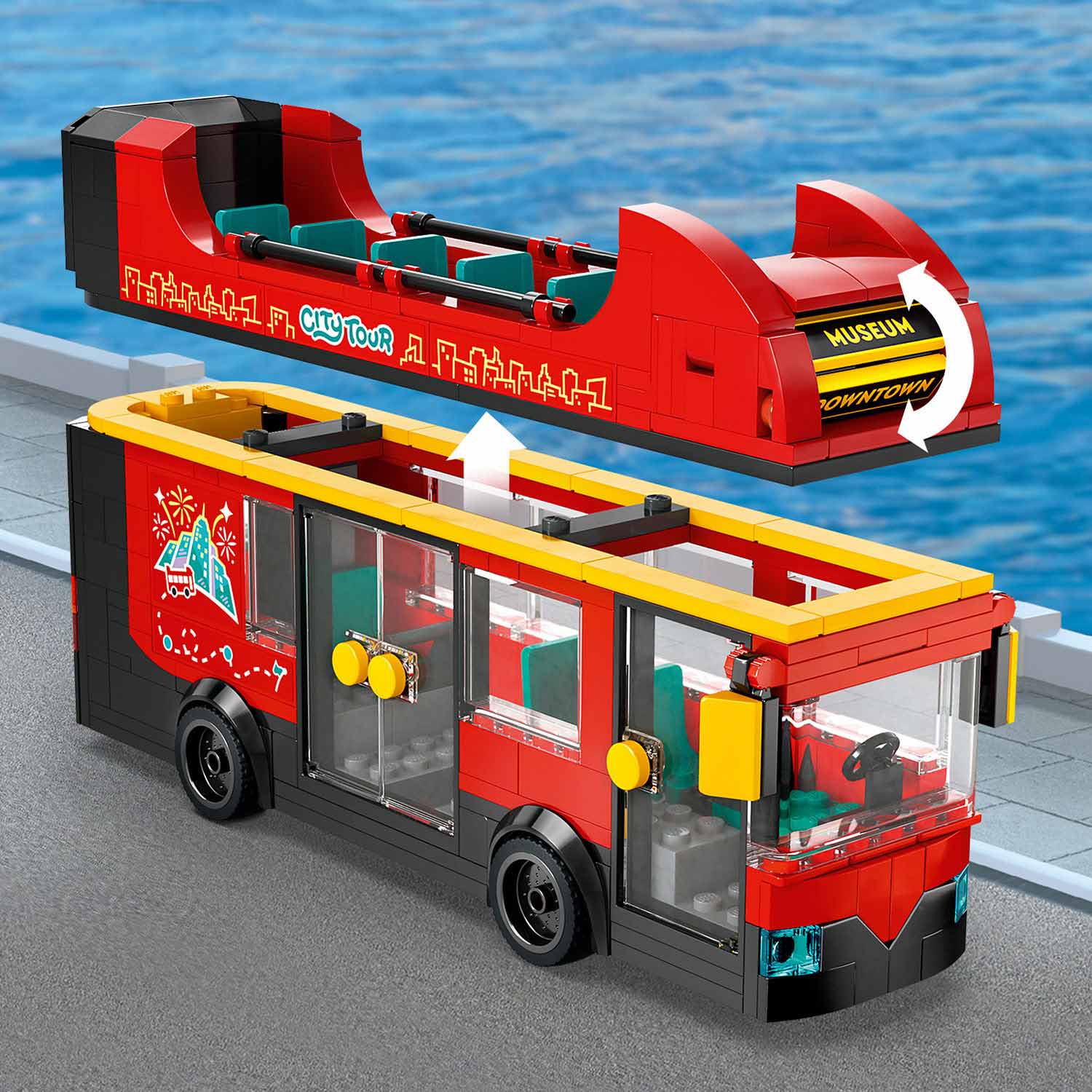 Lego City Autocarro Vermelho de 2 Pisos  ( Imagem 3 de 4 ) - Preview