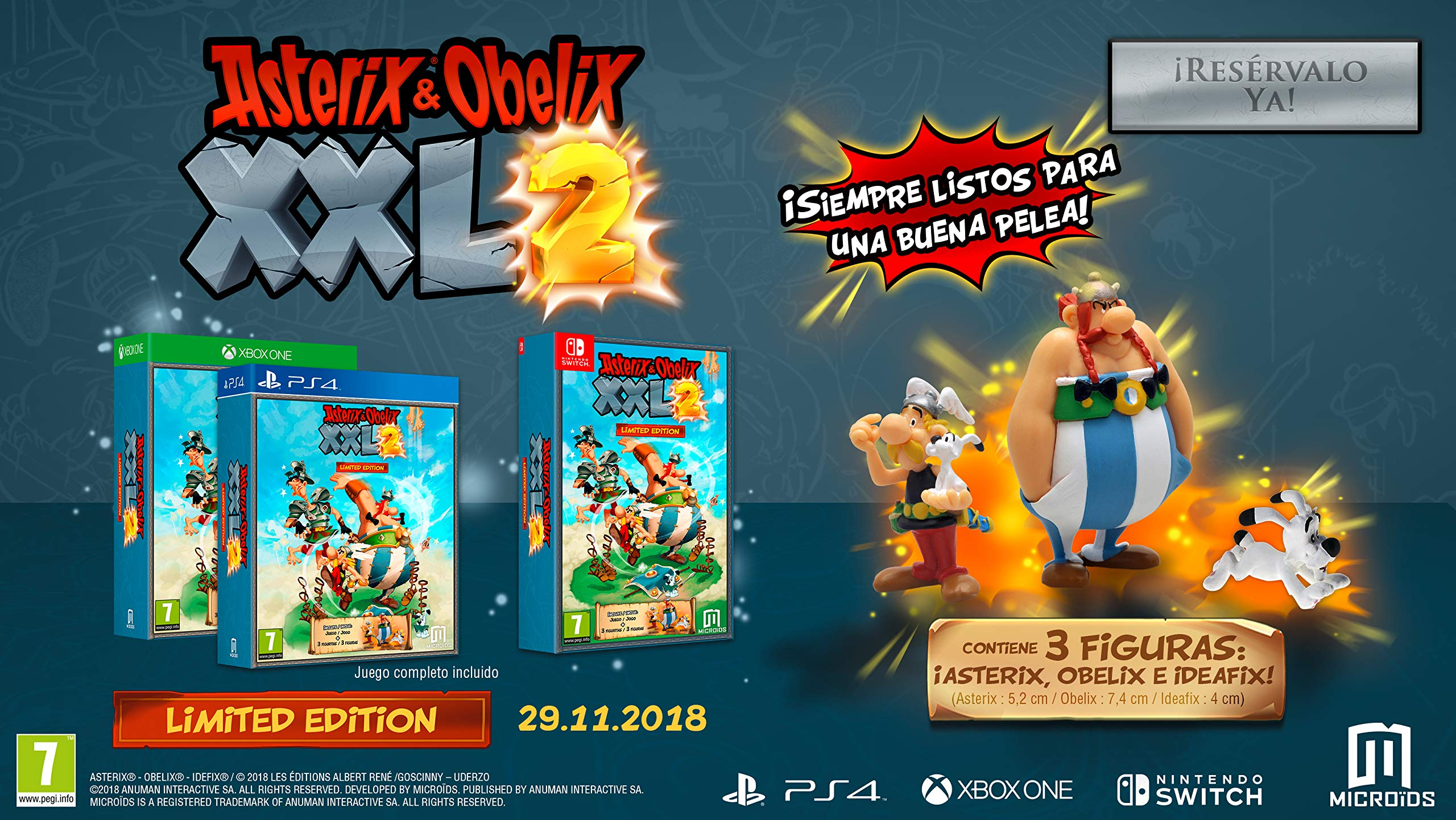 Asterix & Obelix XXL 2 - Limited Edition PS4 ( Imagem 2 de 2 ) - Preview