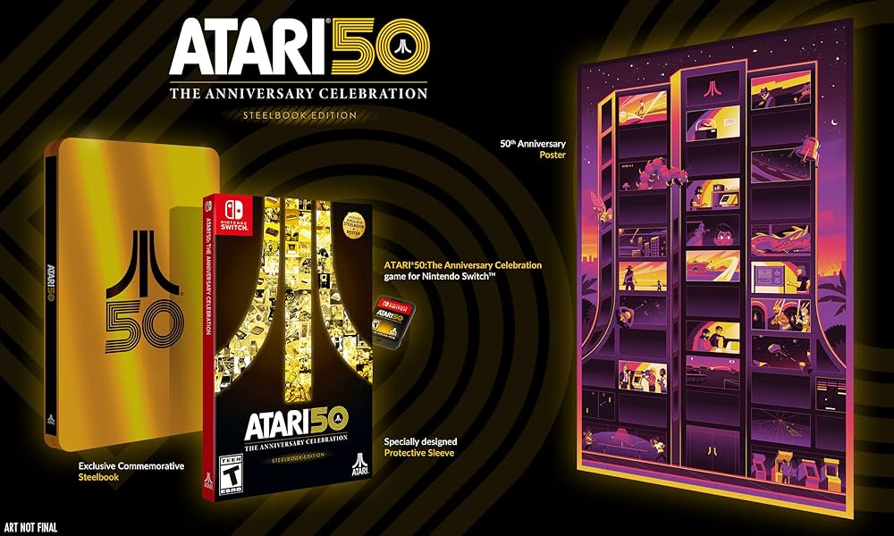 Atari 50: The Anniversary Celebration - Steelbook Edition Nintendo Switch ( Imagem 2 de 2 ) - Preview