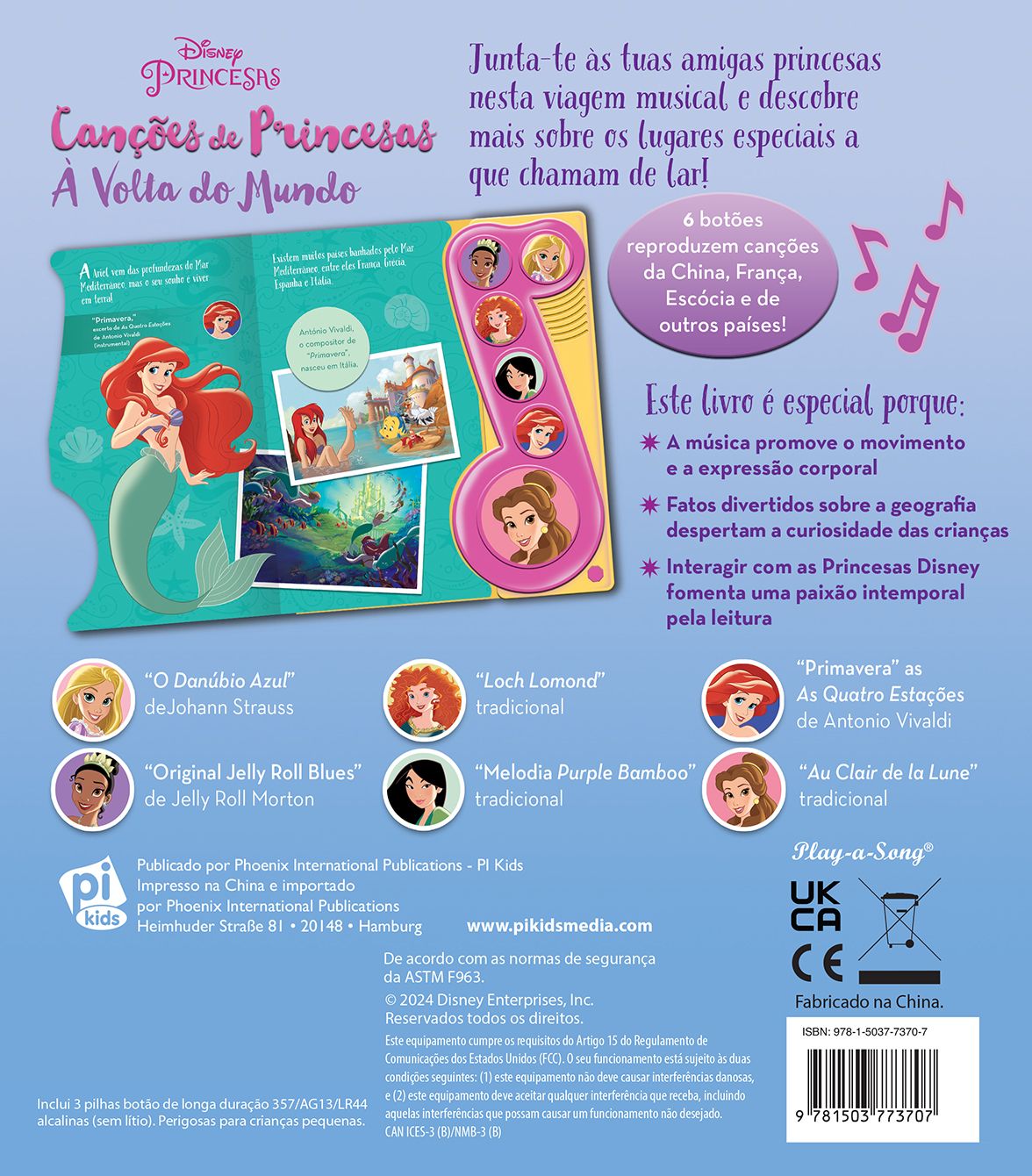 Canções de Princesas - À Volta do Mundo ( Imagem 3 de 3 ) - Preview