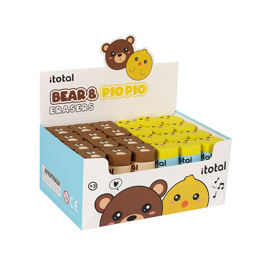 Borracha I-Total Cute Animal Sortido Xl1804I ( Imagem 2 de 2 ) - Preview
