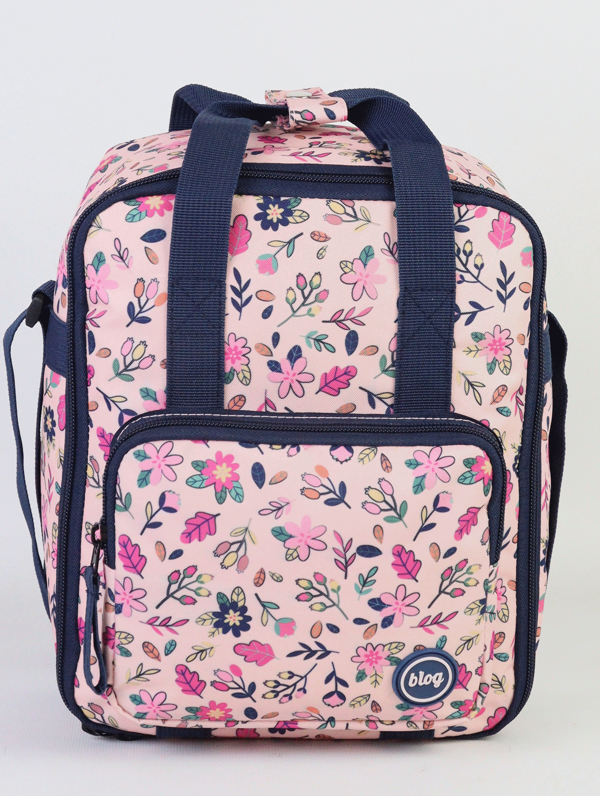 Lancheira Retangular B'LOG FLOWERS ( Imagem 2 de 2 ) - Preview
