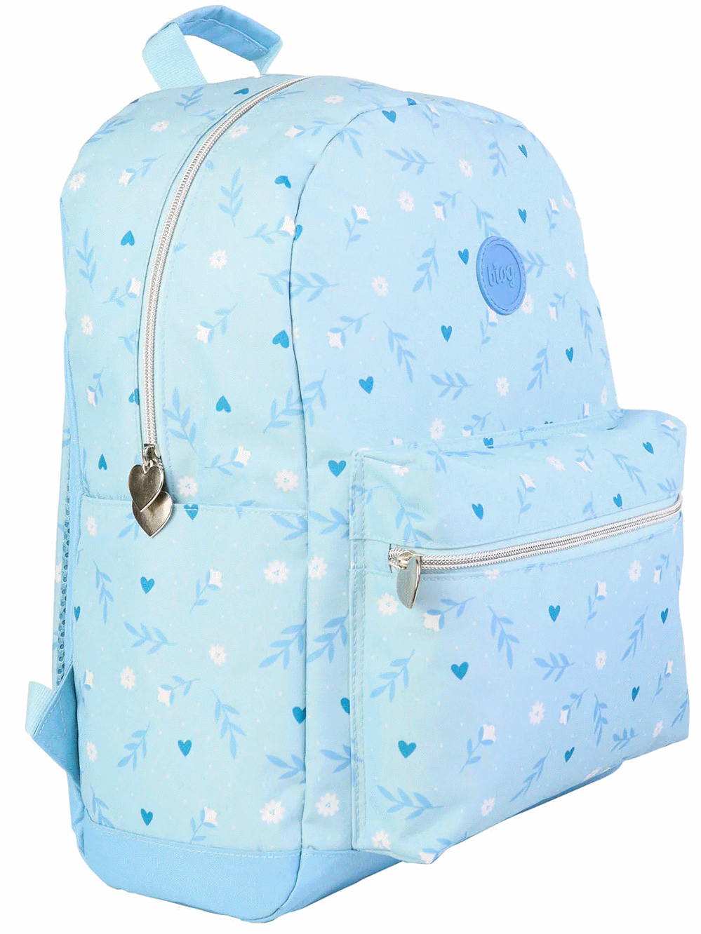 Mochila Escolar Clássica B'LOG SWEET BLUE ( Imagem 3 de 3 ) - Preview