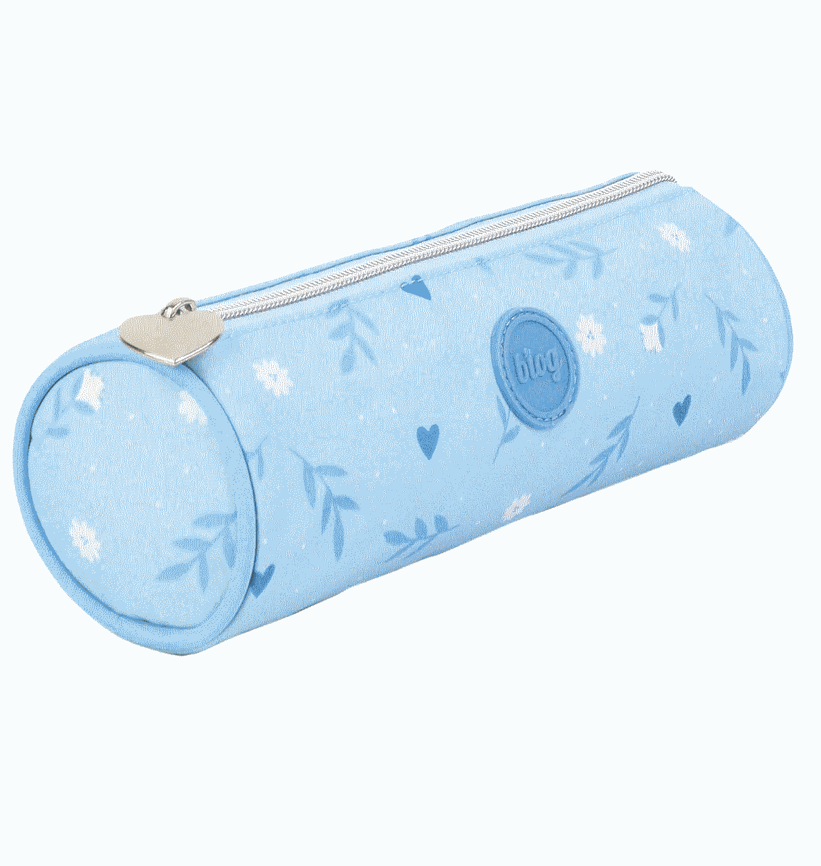 Estojo Escolar Redondo B'LOG SWEET BLUE ( Imagem 3 de 3 ) - Preview