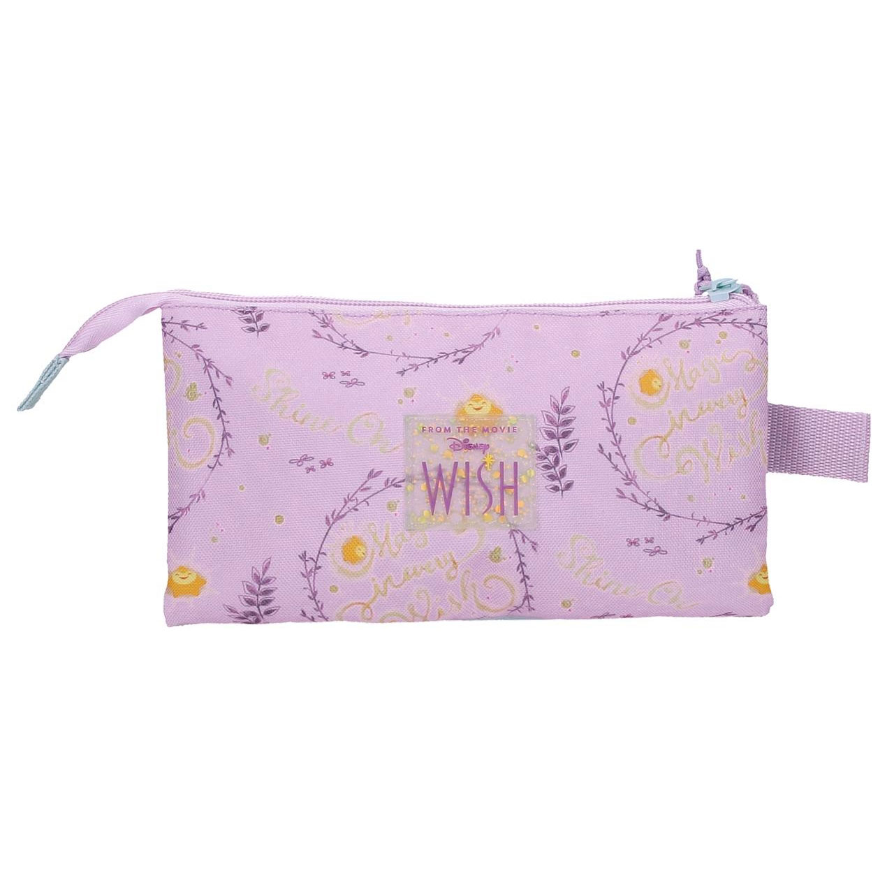 Estojo Escolar Disney Wish Watch Us Shine 2024 Triplo 2984321 ( Imagem 3 de 4 ) - Preview