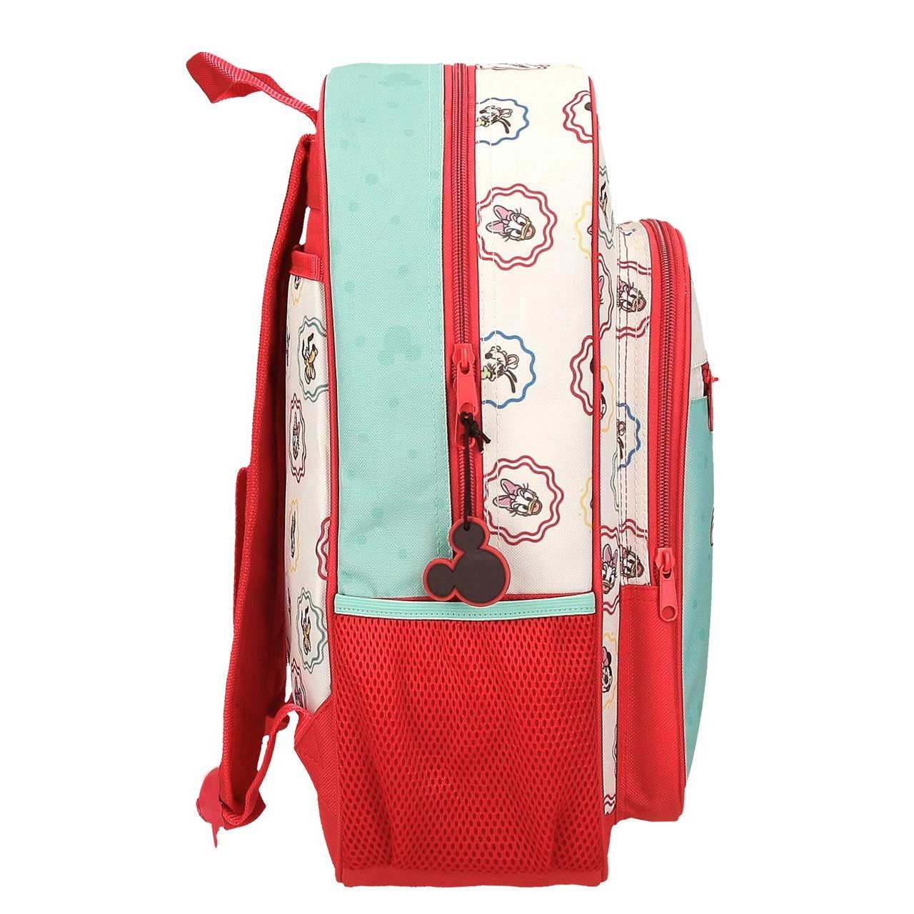 Mochila Disney Mickey Mouse Best Friend Together 38X30X12Cm Adaptavel A Carro 29724D1 ( Imagem 2 de 4 ) - Preview