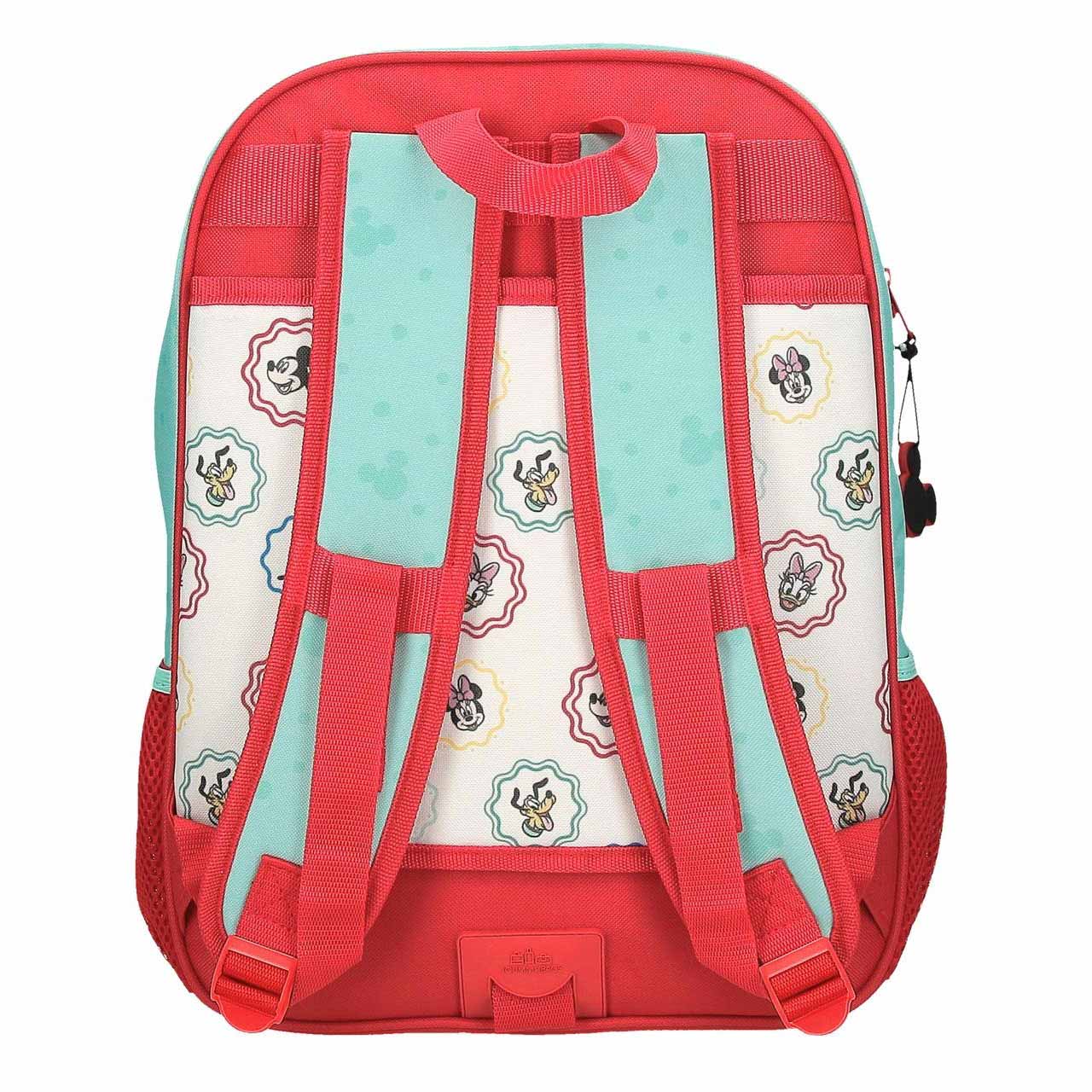 Mochila Disney Mickey Mouse Best Friend Together 38X30X12Cm Adaptavel A Carro 29724D1 ( Imagem 3 de 4 ) - Preview