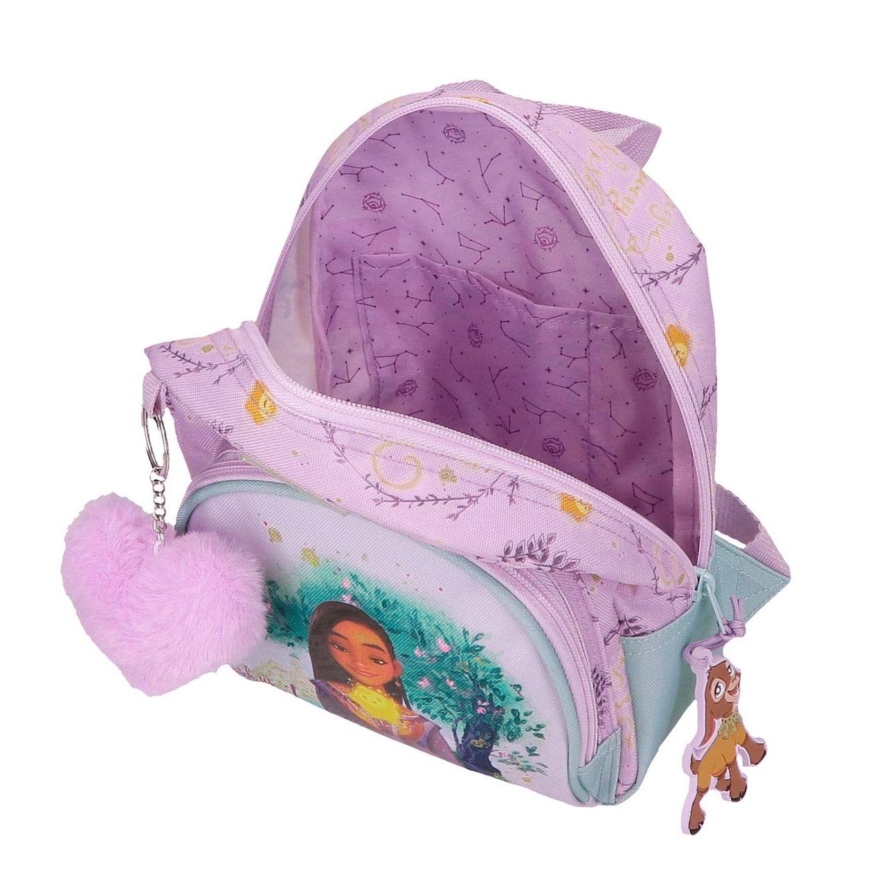 Mochila Disney Wish Watch Us Shine 24X19X10Cm 2982021 ( Imagem 4 de 4 ) - Preview